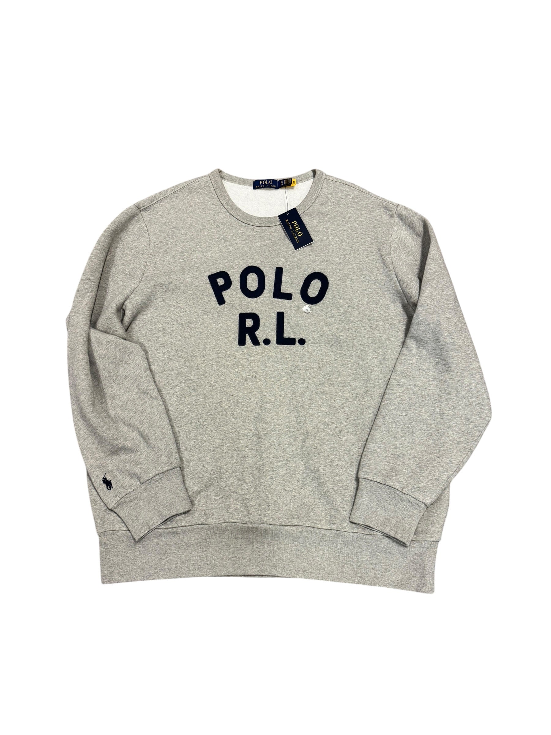 NWT Polo Ralph Lauren Embroidered Varsity Sweatshirt