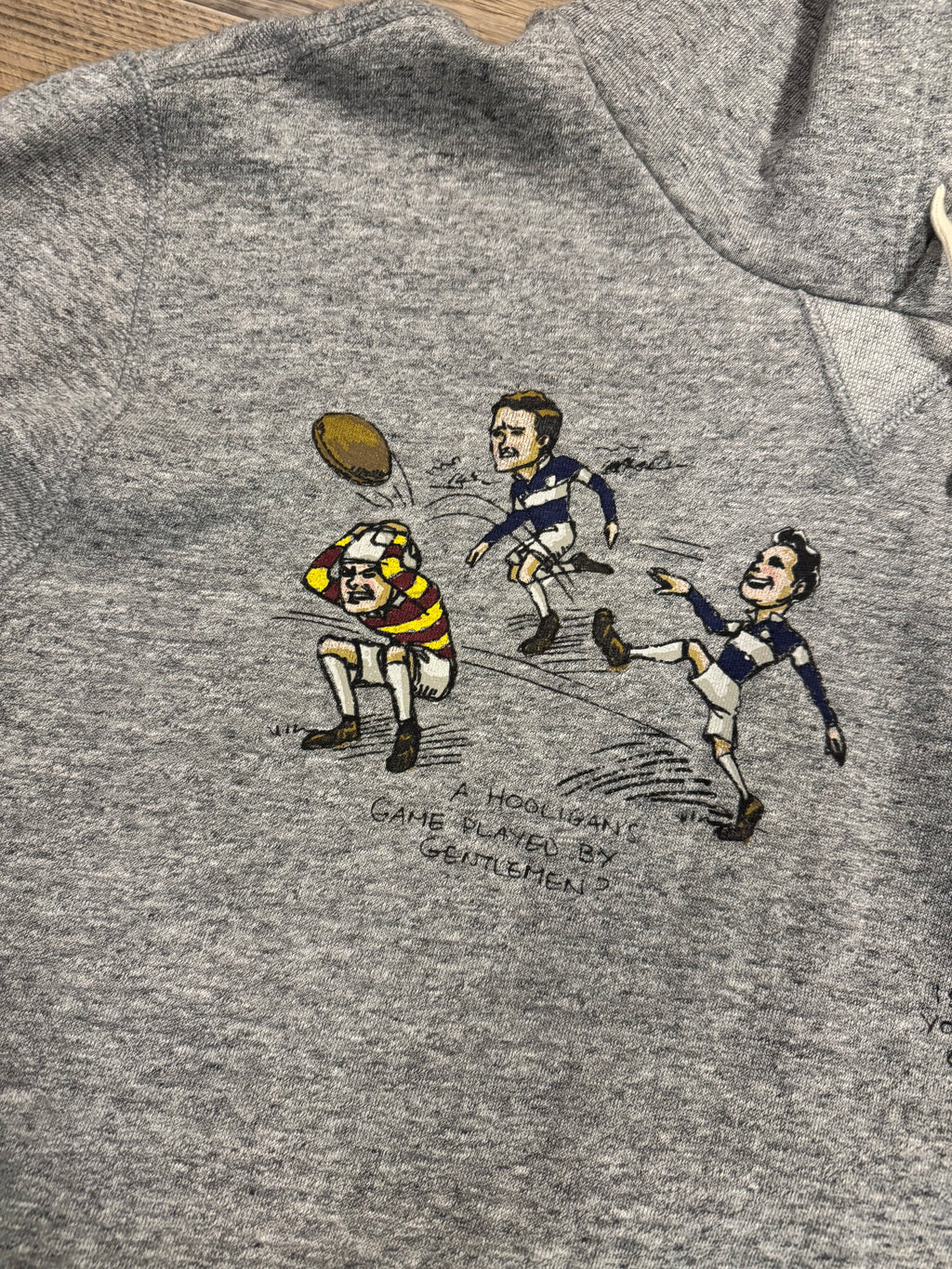 Polo Ralph Lauren RLFC Varsity Cartoon Graphic Hoodie