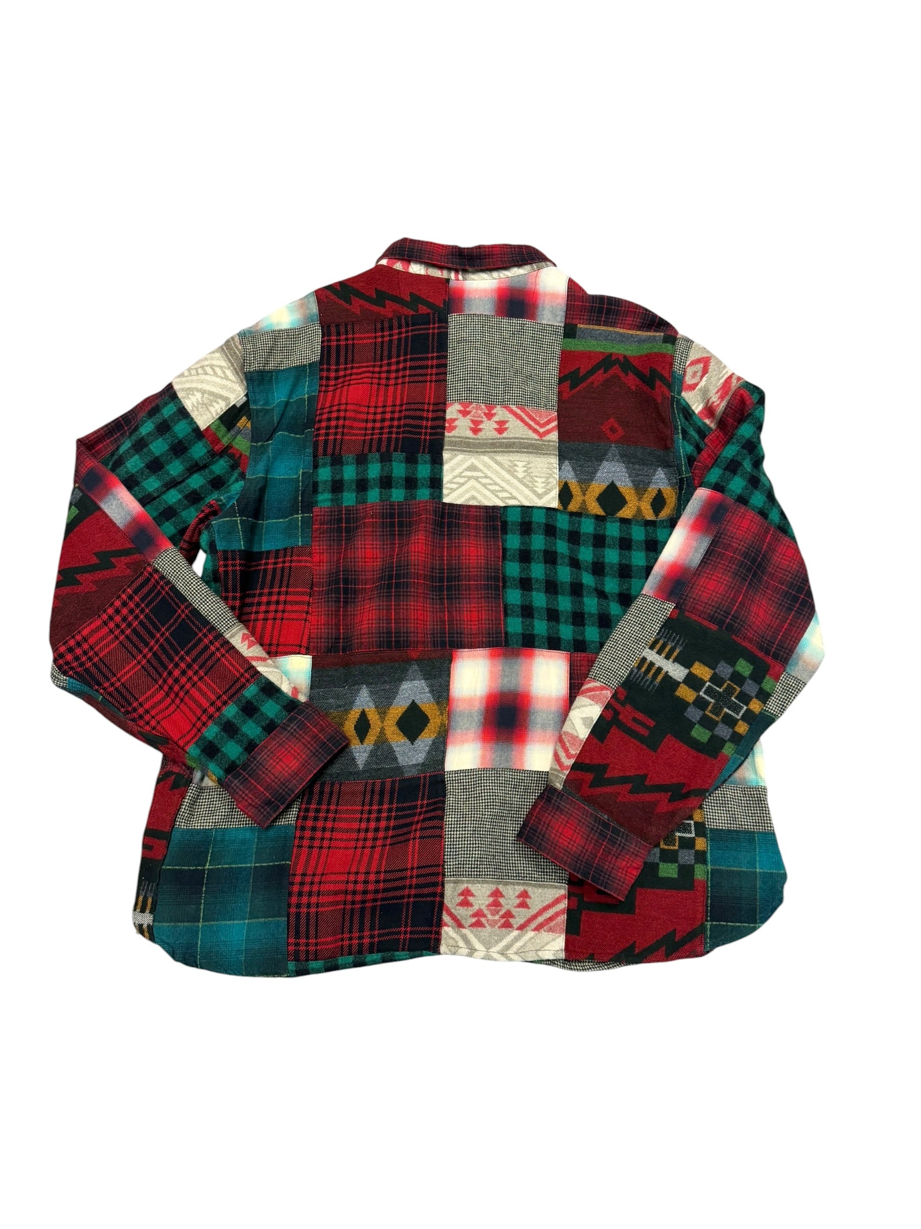 Vintage RRL Limited Edition Heavy Patchwork Flannel