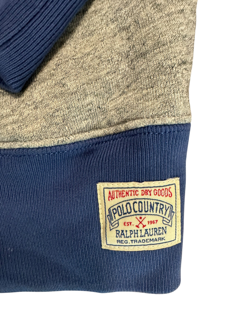 NWT Polo Country Ralph Lauren Patchwork Tractor Hoodie