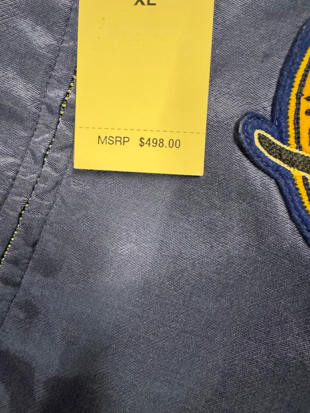 NWT Polo Ralph Lauren Satin Varsity Jacket