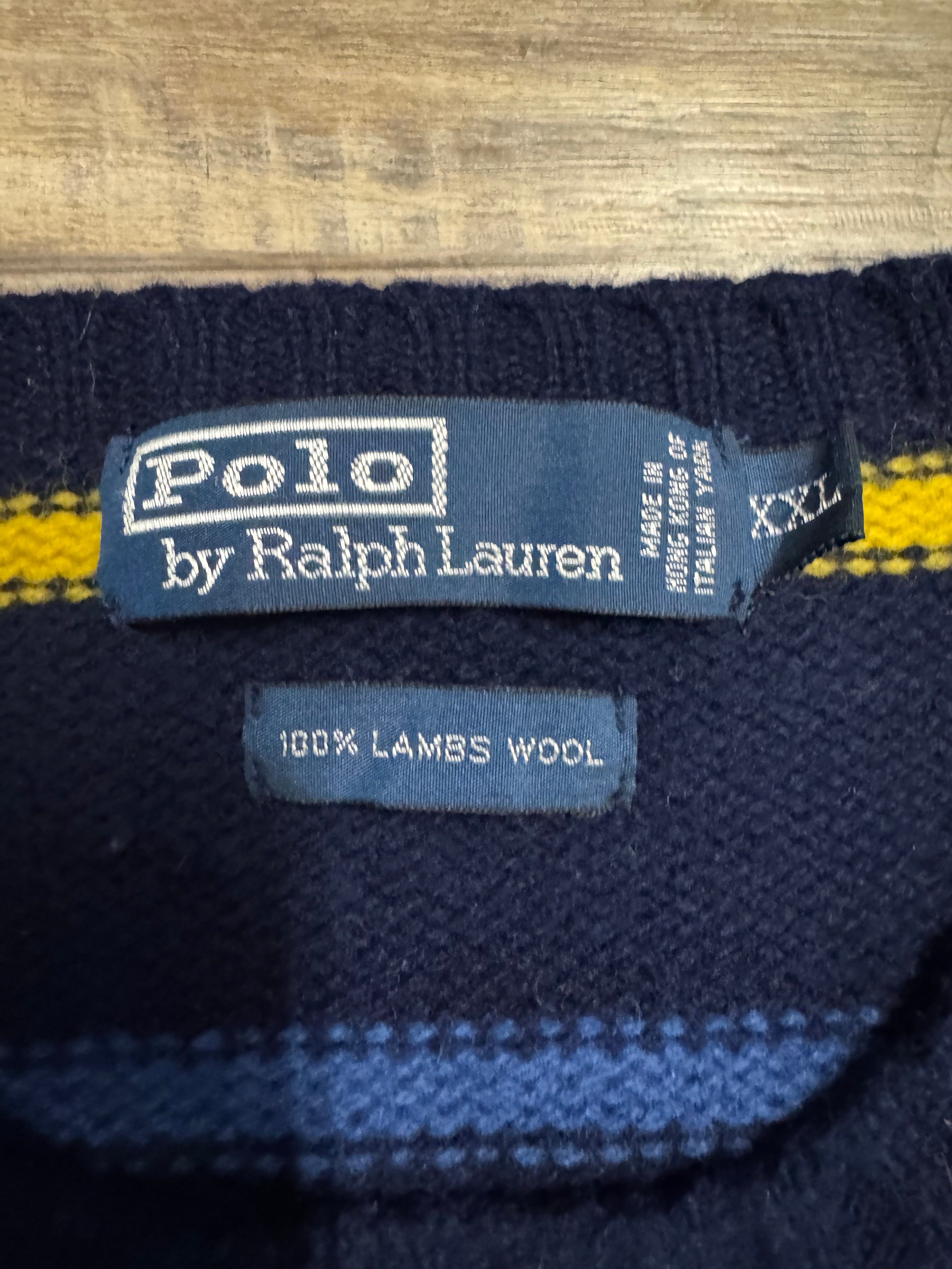 Polo Ralph Lauren 100% wool lifesaver sweater