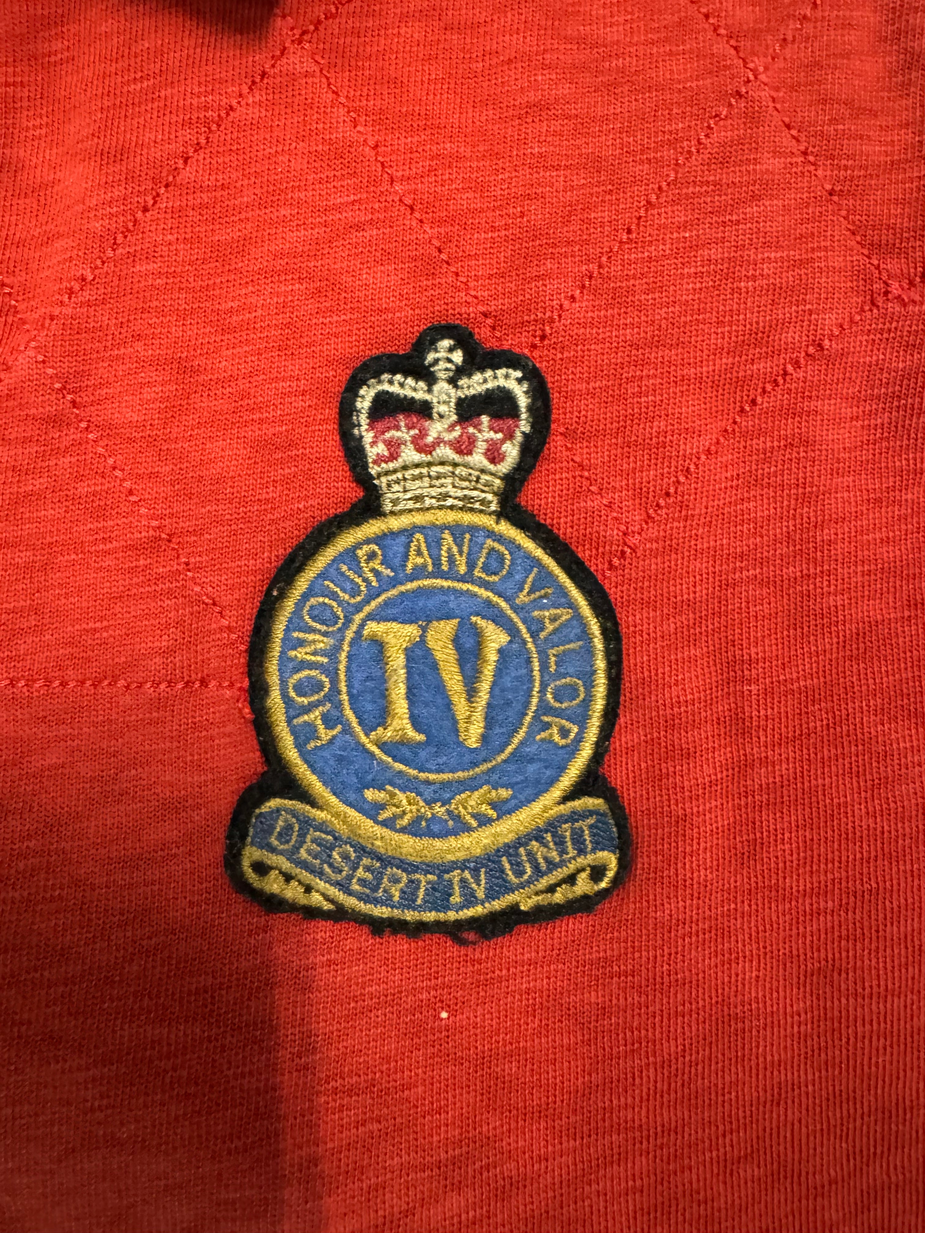 Vintage Polo Ralph Lauren British/UK Regiment Rugby