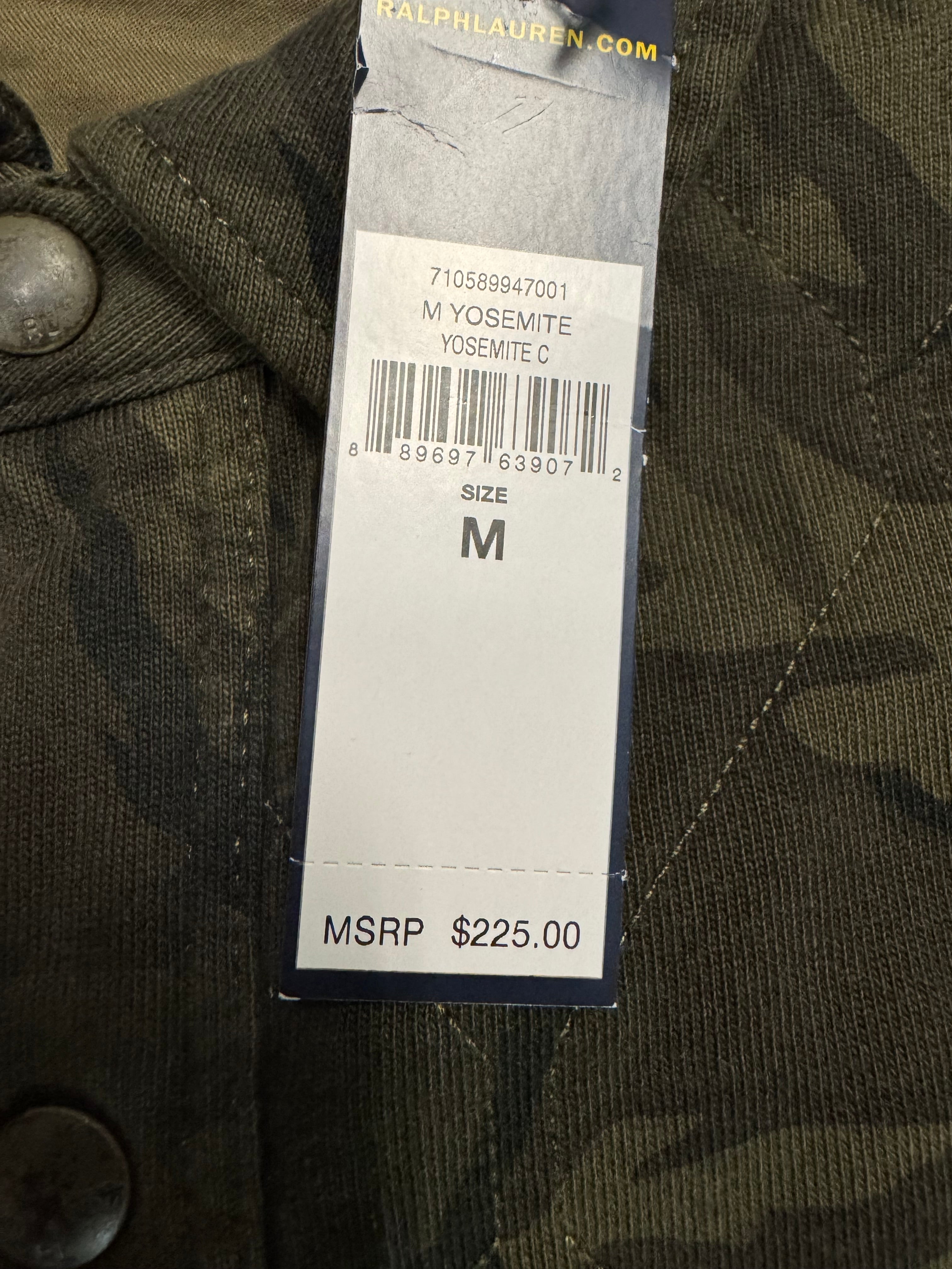 NWT Polo Ralph Lauren Sportsman Quilted Workshirt