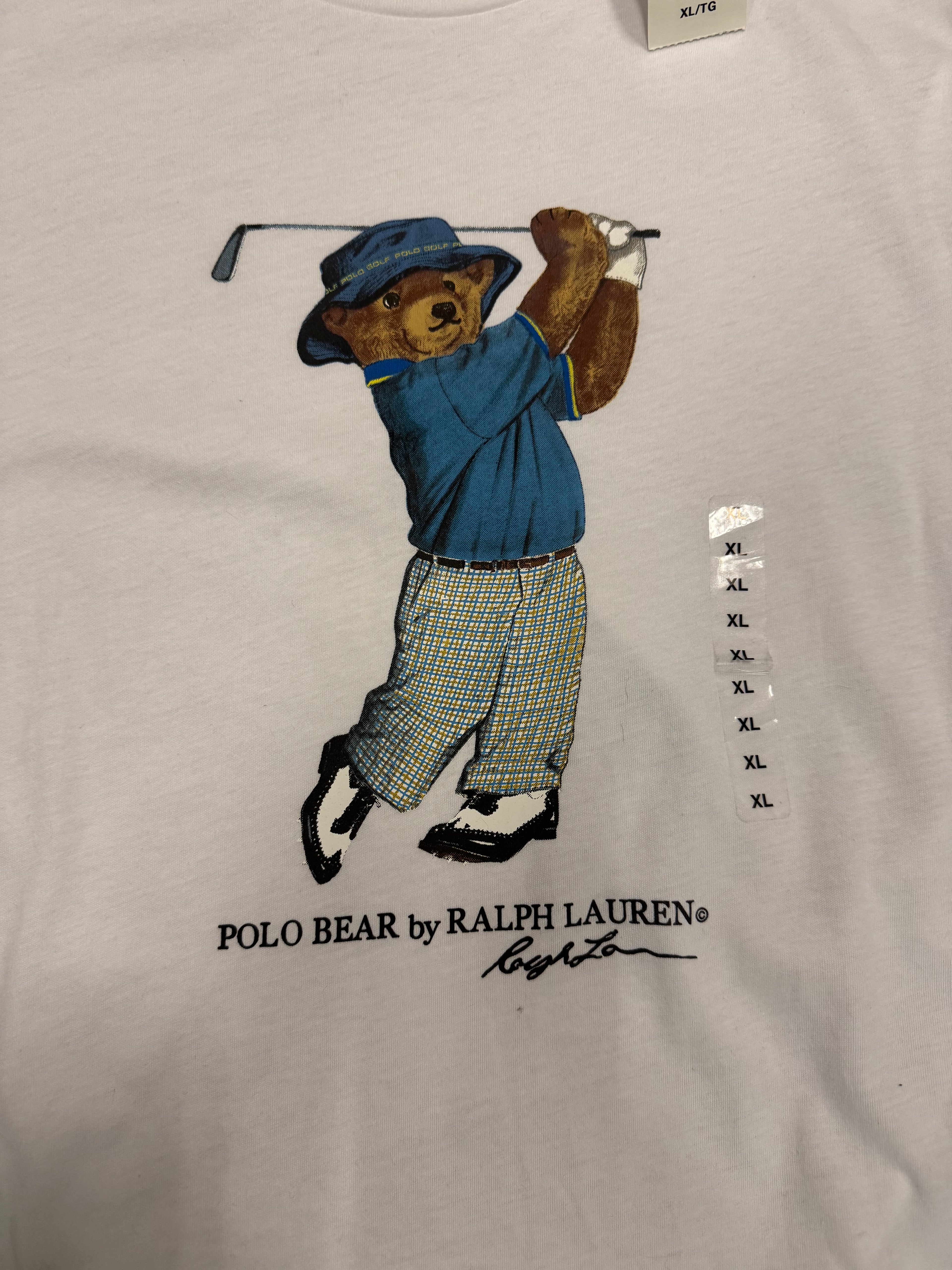 NWT Polo Golf Bear Tee