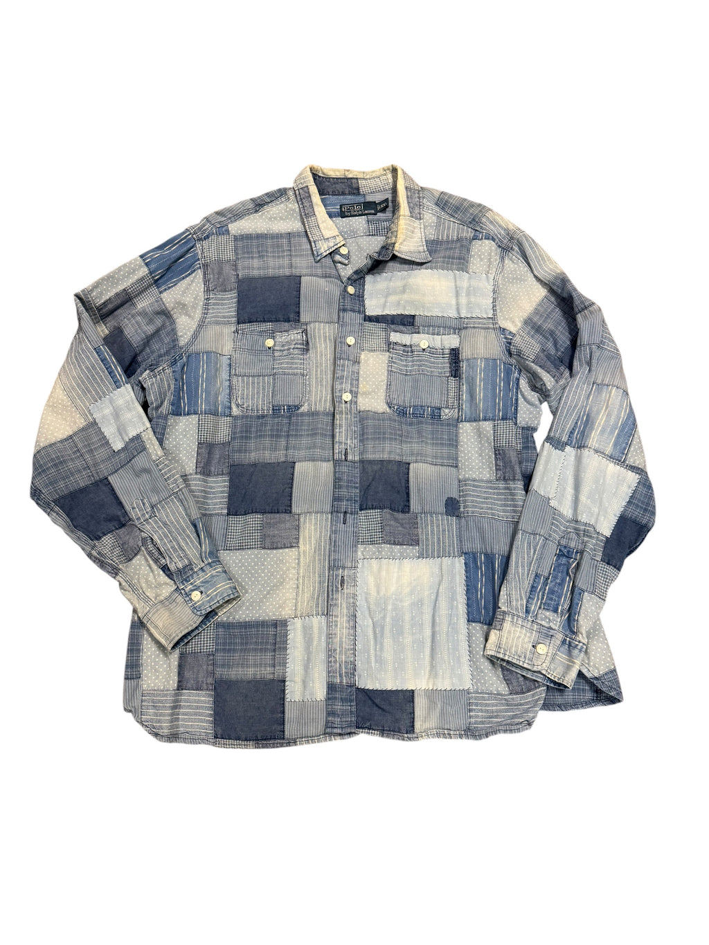 Vintage OG Patchwork Button Up Shirt