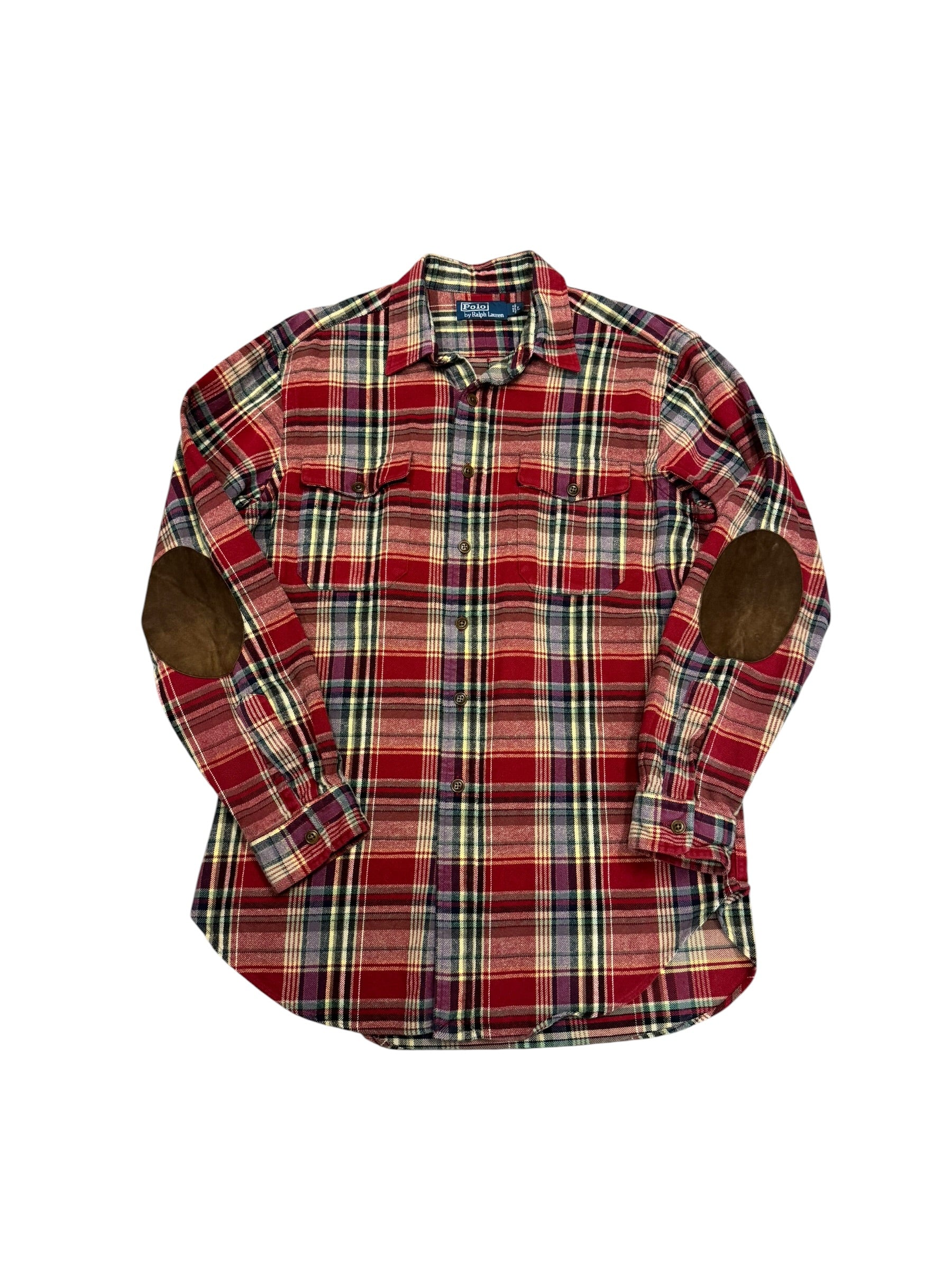 Vintage Polo Ralph Lauren Blue Label Heavyweight Sportsman Flannel
