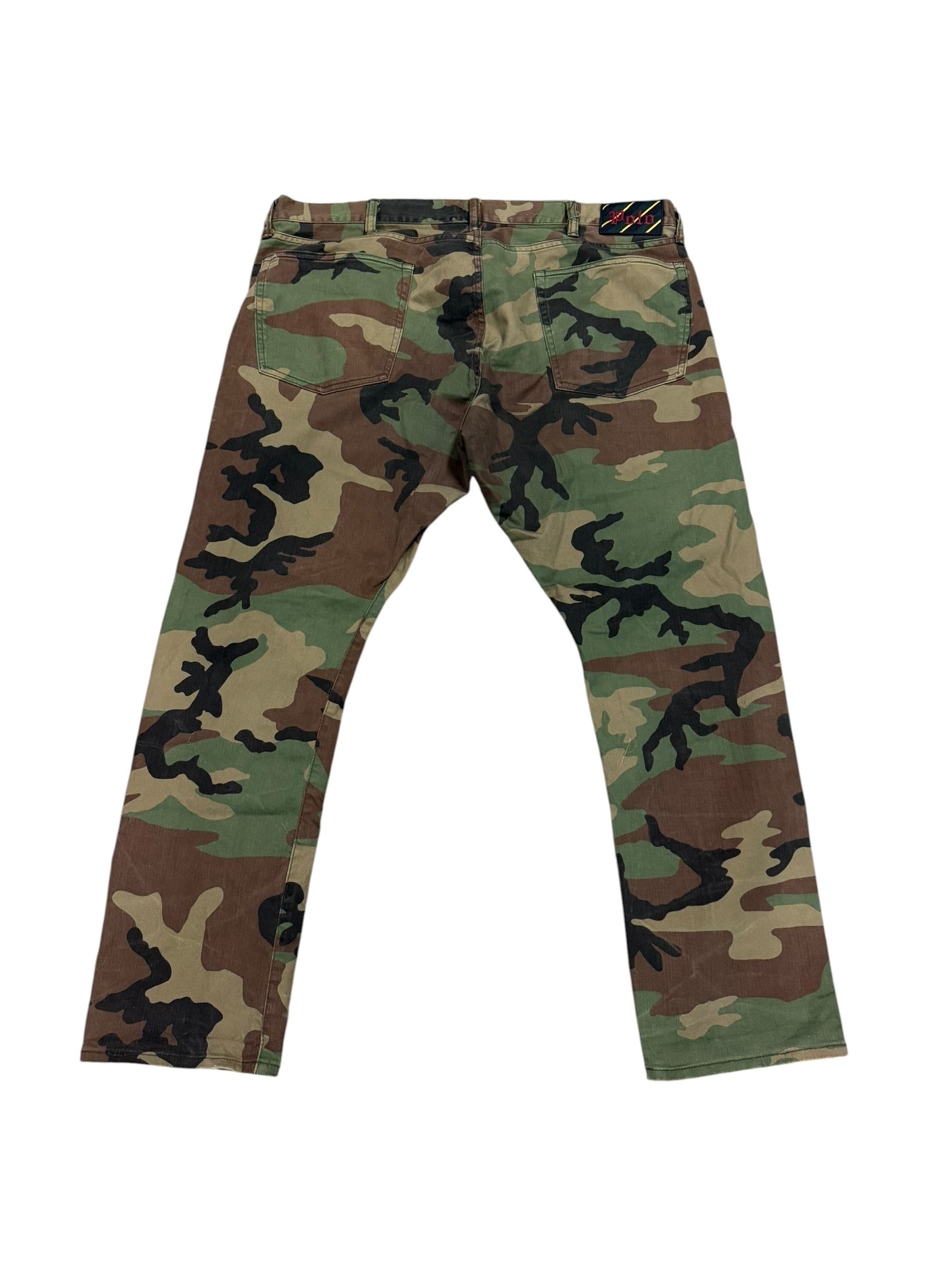 Vintage Polo Ralph Lauren Camo Denim Jeans