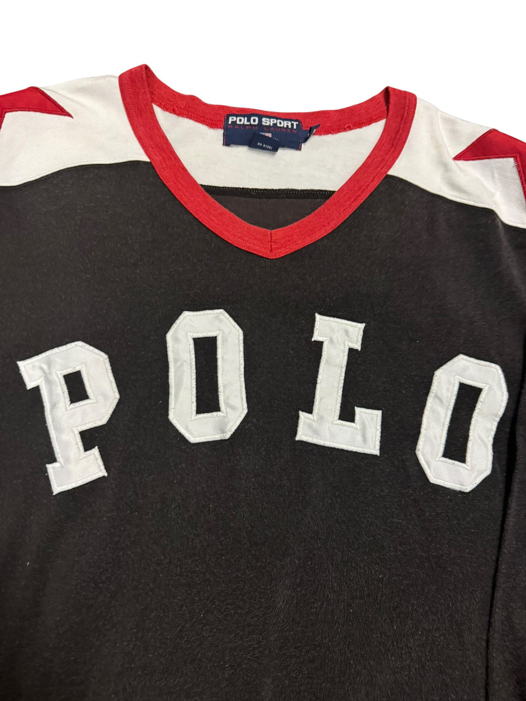 Vintage OG 90’s Polo Sport Varsity Jersey
