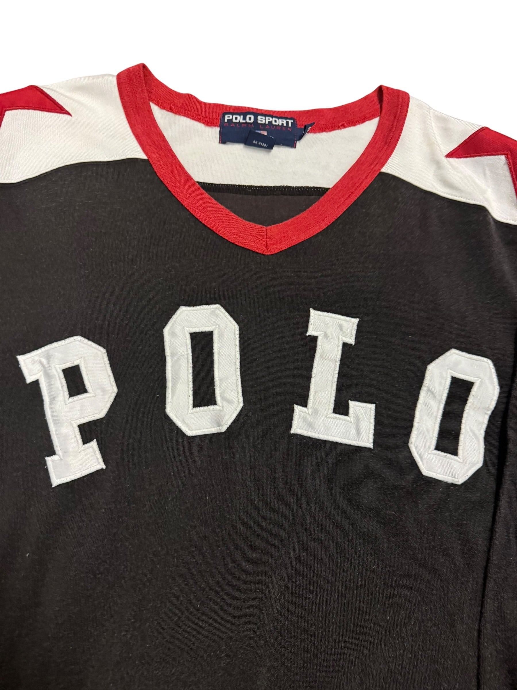 Vintage OG 90’s Polo Sport Varsity Jersey