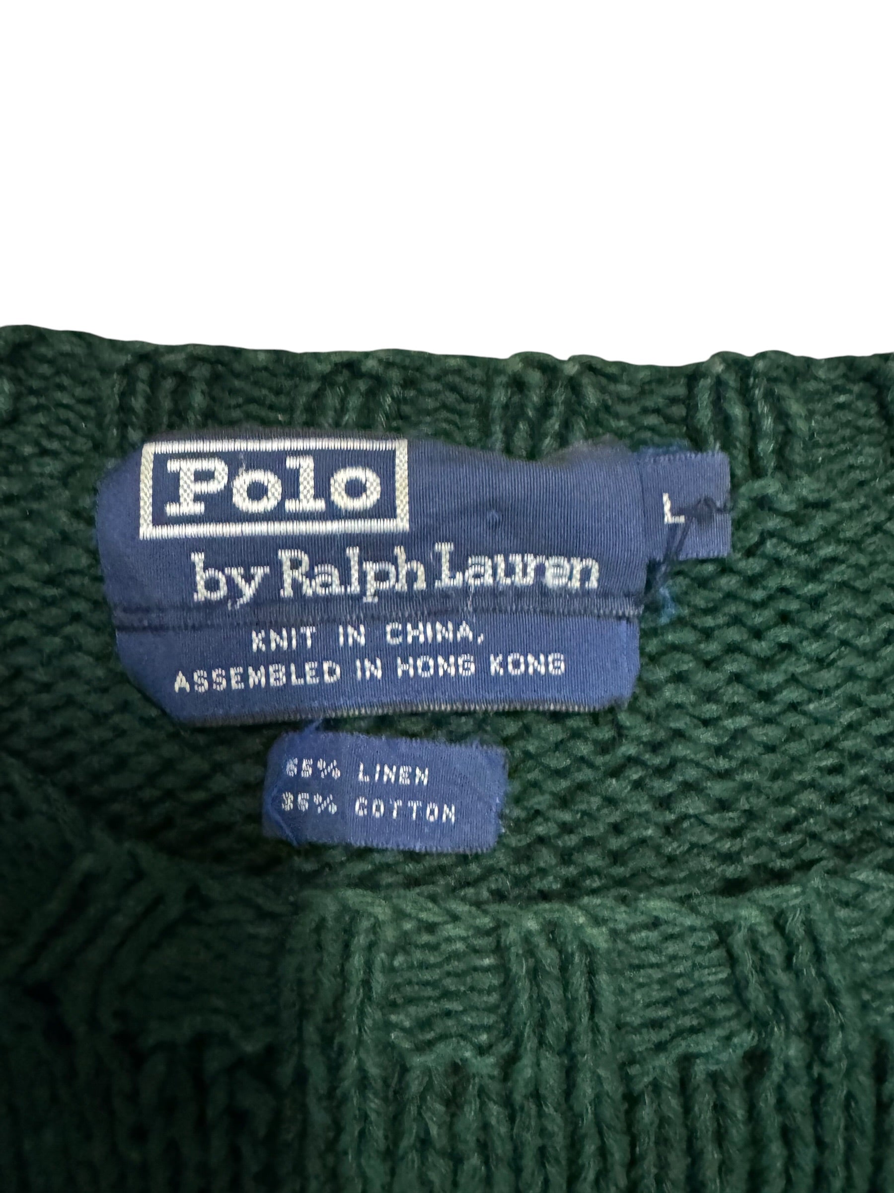 Vintage OG Polo Ralph Lauren Preppy Bear Knit