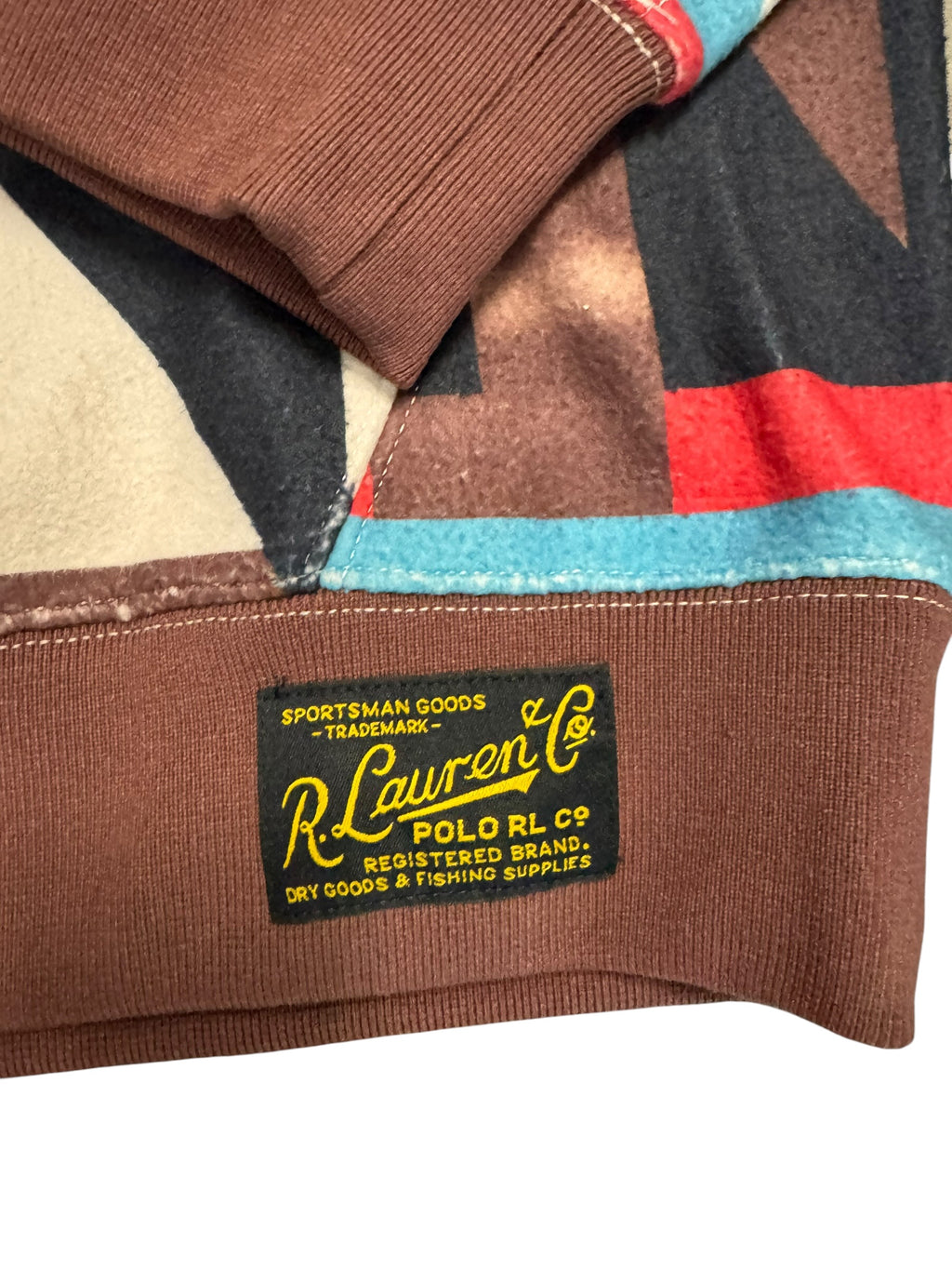 NWT Polo Ralph Lauren Native Blanket Hoodie