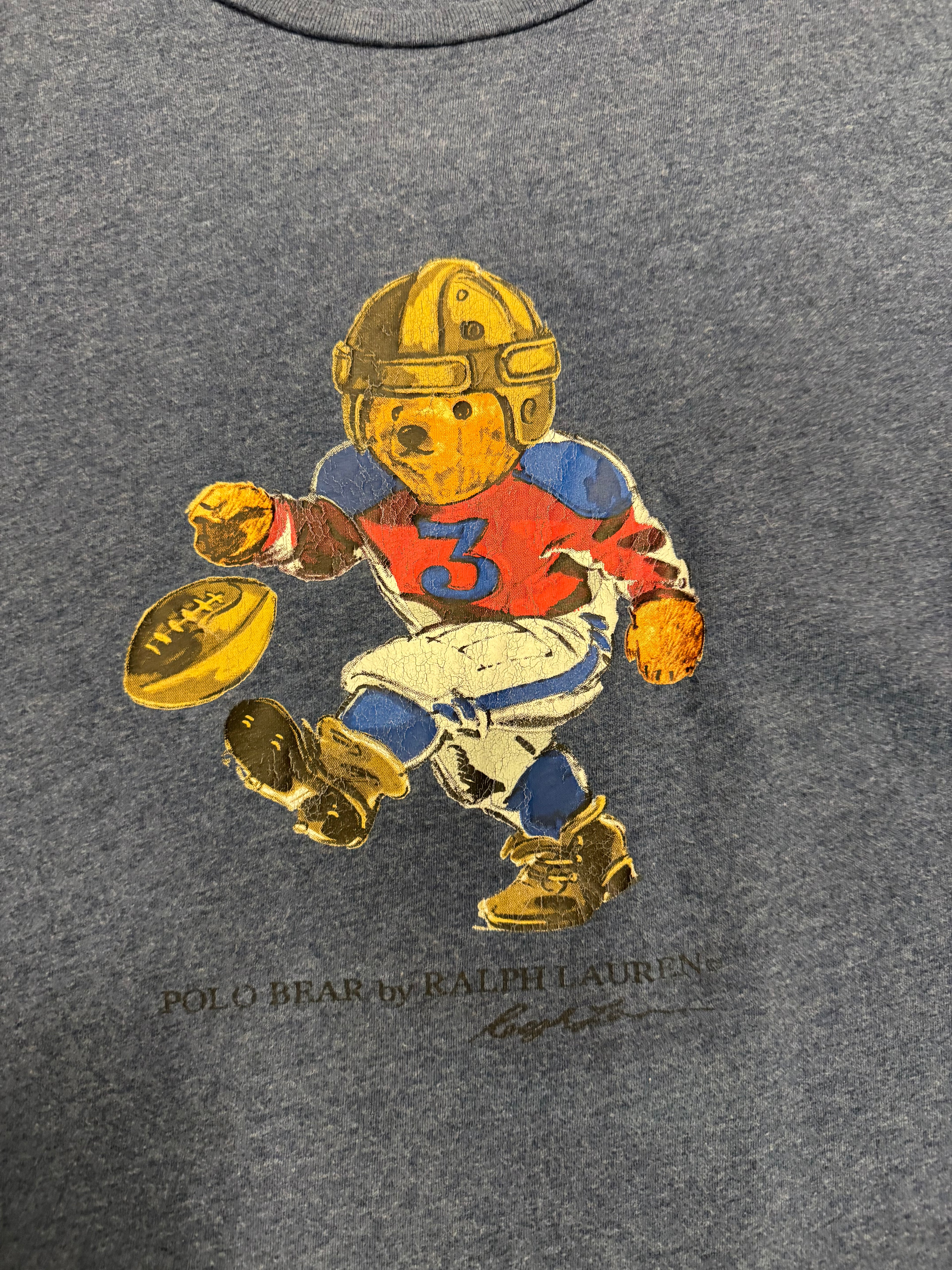 Polo Ralph Lauren Football Bear Tee
