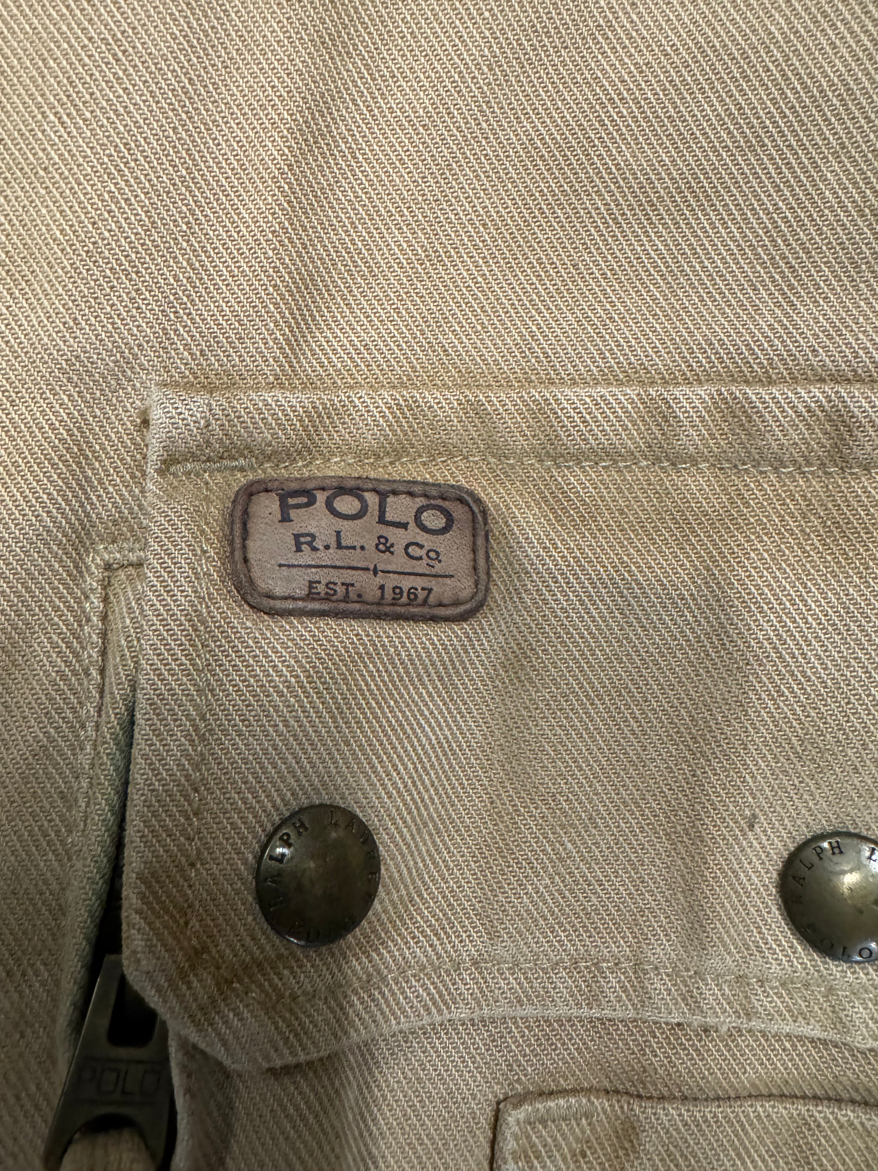 Polo canvas safari jacket