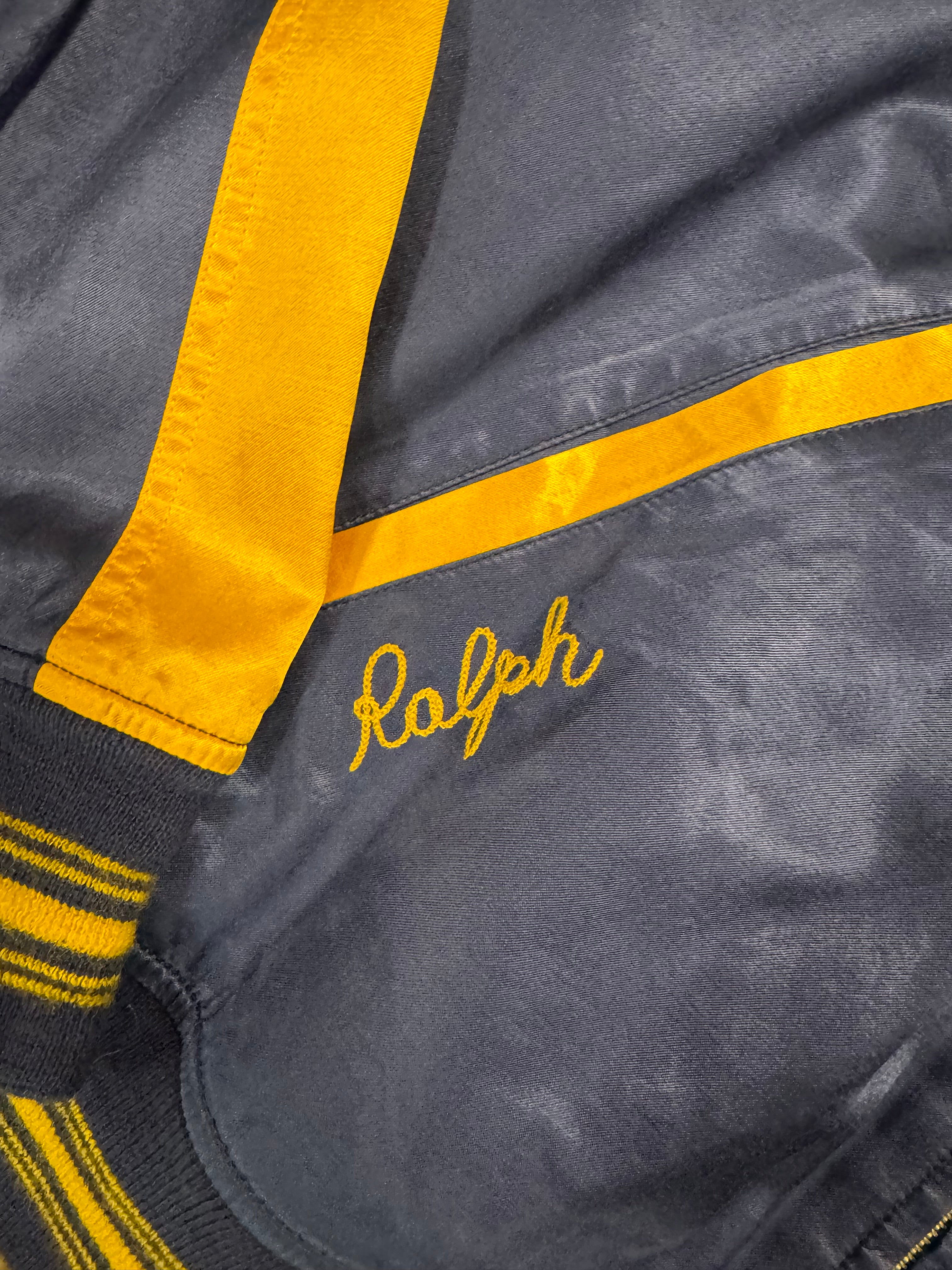 NWT Polo Ralph Lauren Satin Varsity Jacket