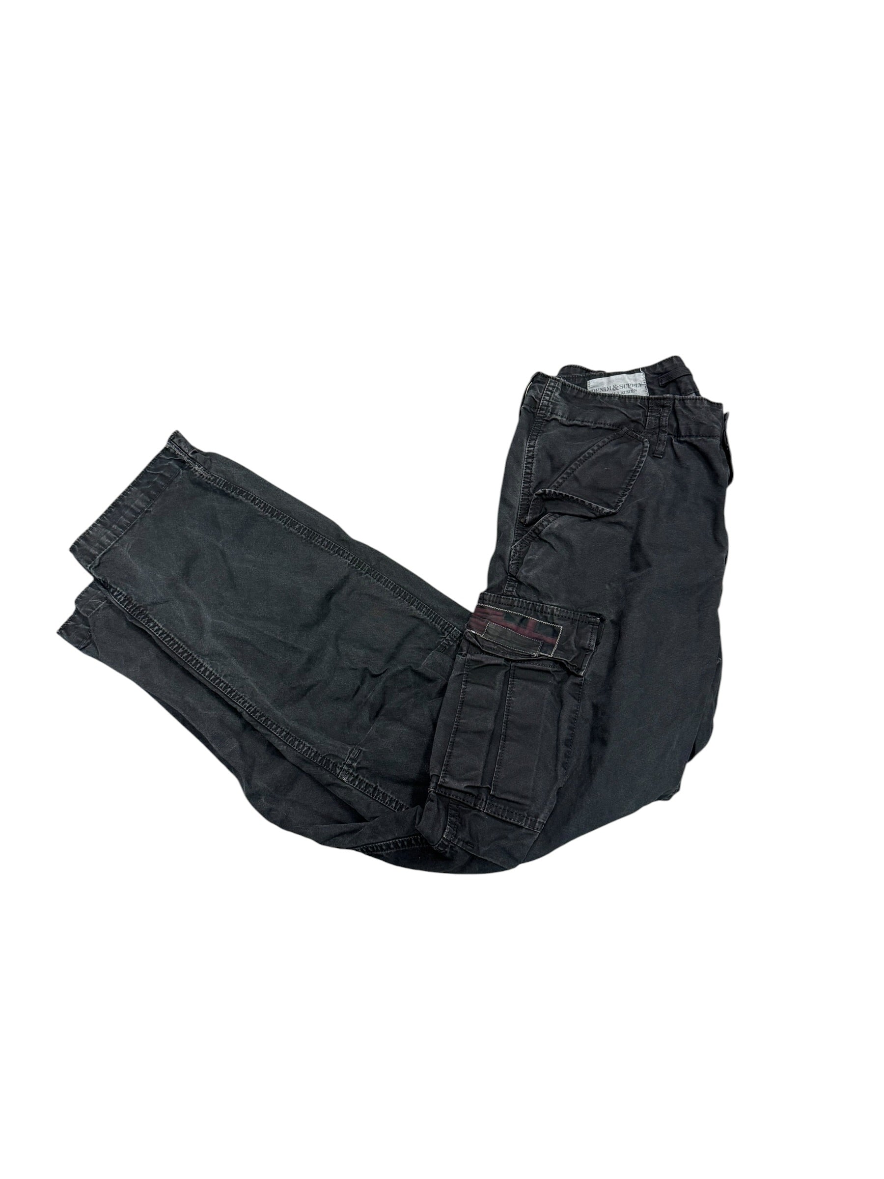 Vintage OG Denim and Supply British Flag Cargo Pants