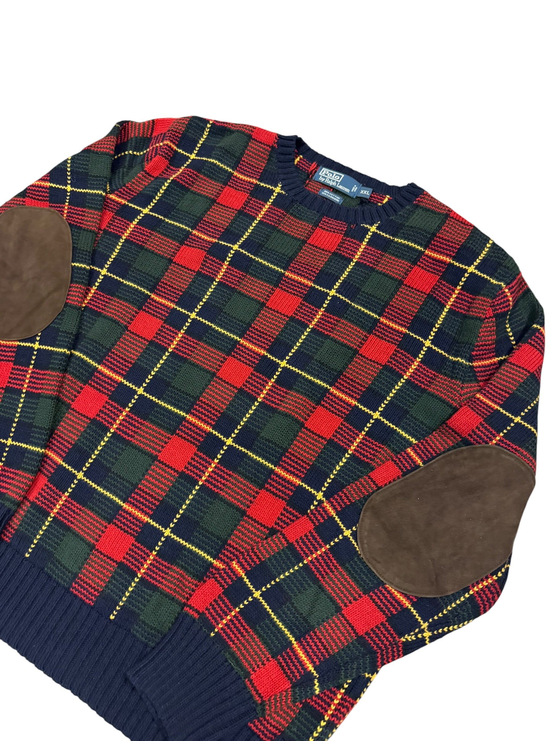 OG Vintage Blue Label Sportsman Cashmere Blend Knit
