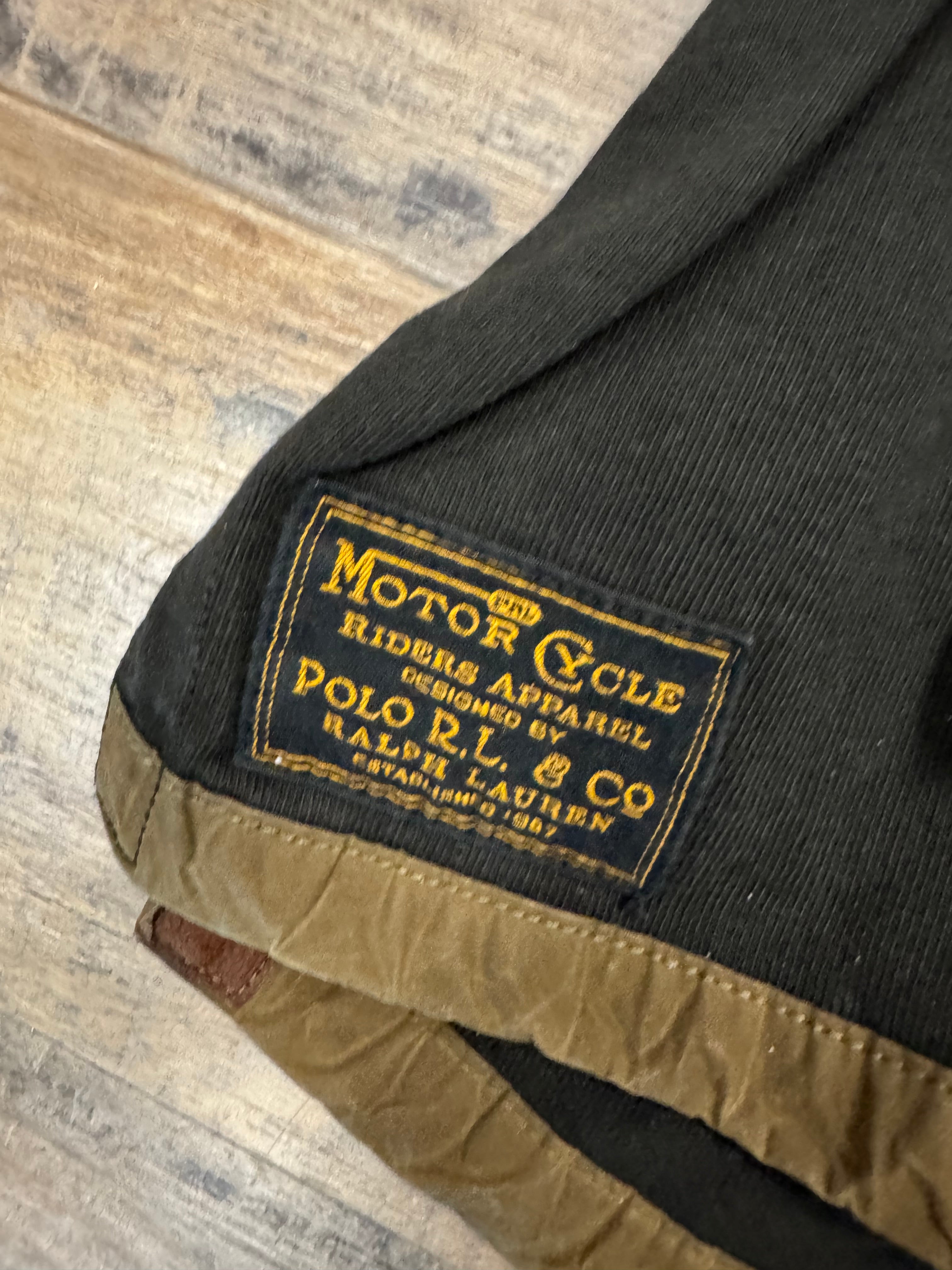 Vintage Blue Label Moto Rugby