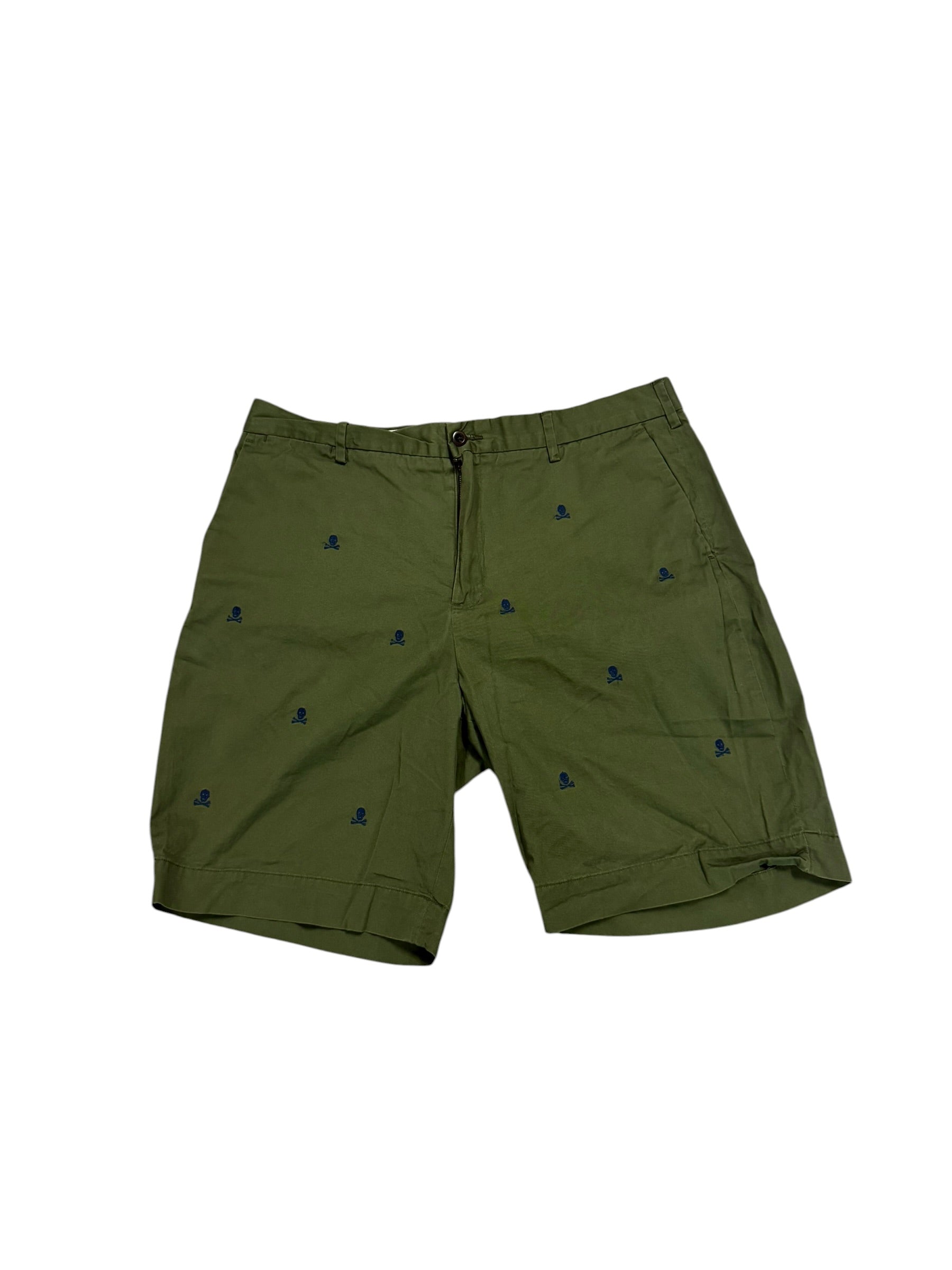 Polo Ralph Lauren Skull and Bones Embroidered Shorts