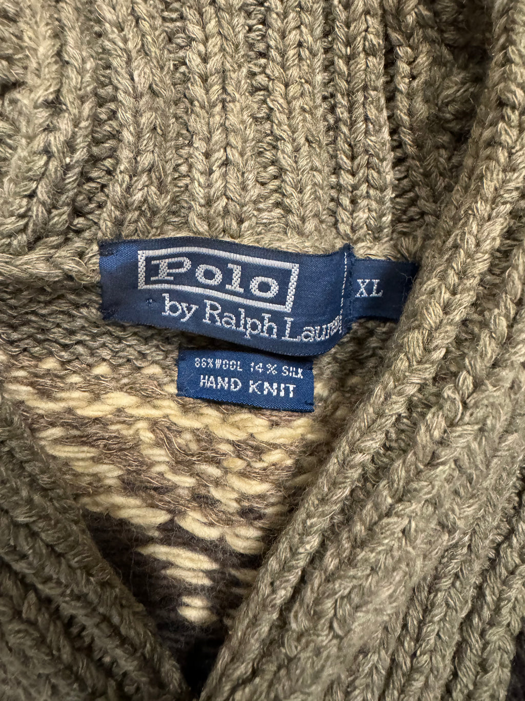 Polo chunky native shawl