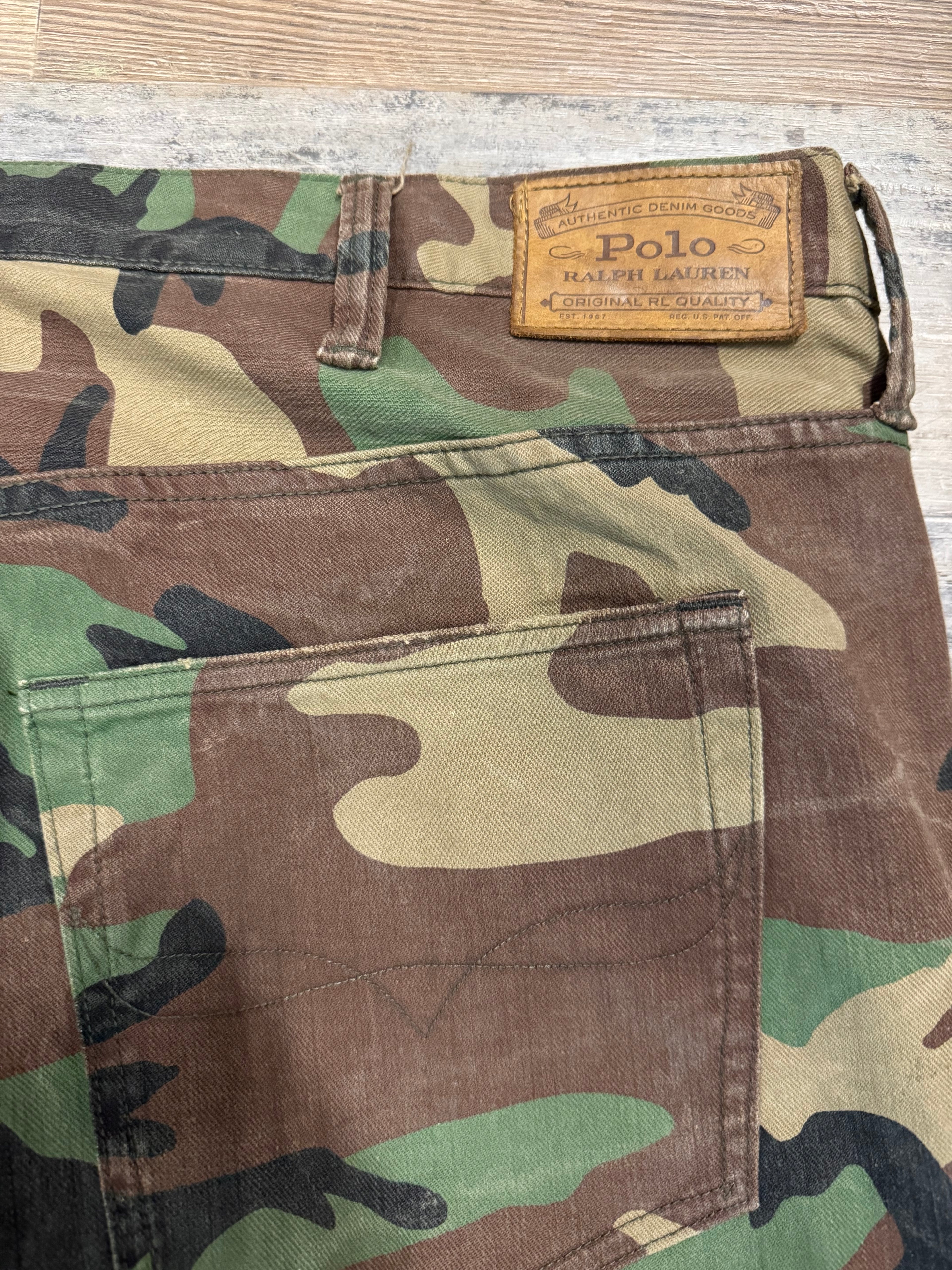 Polo Ralph Lauren Camo Denim Jeans