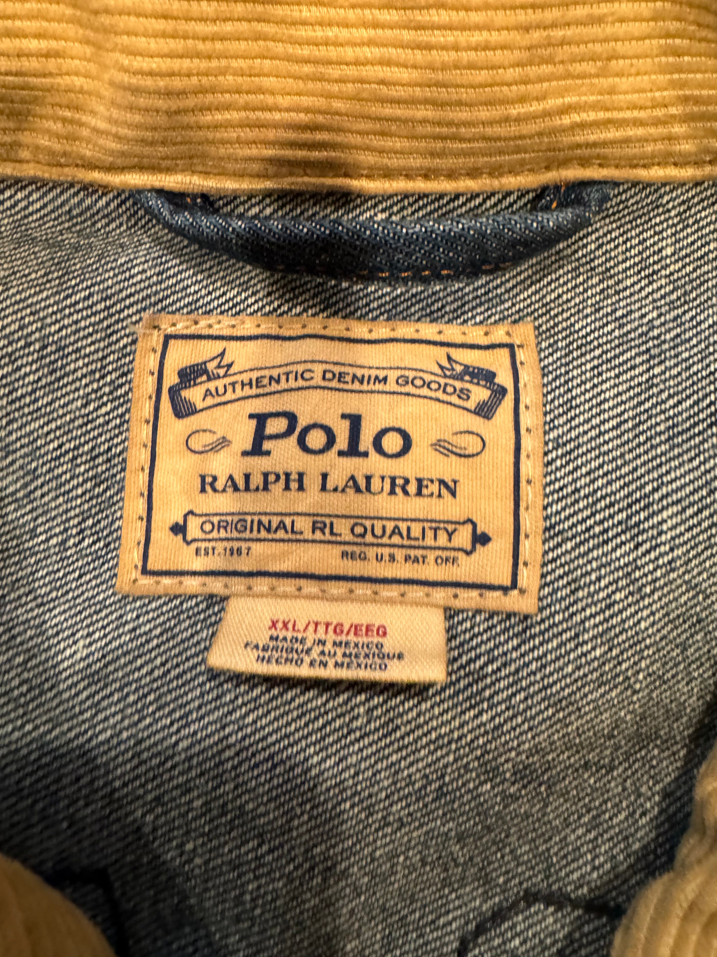 Polo Ralph Lauren Tiger Denim Trucker Jacket