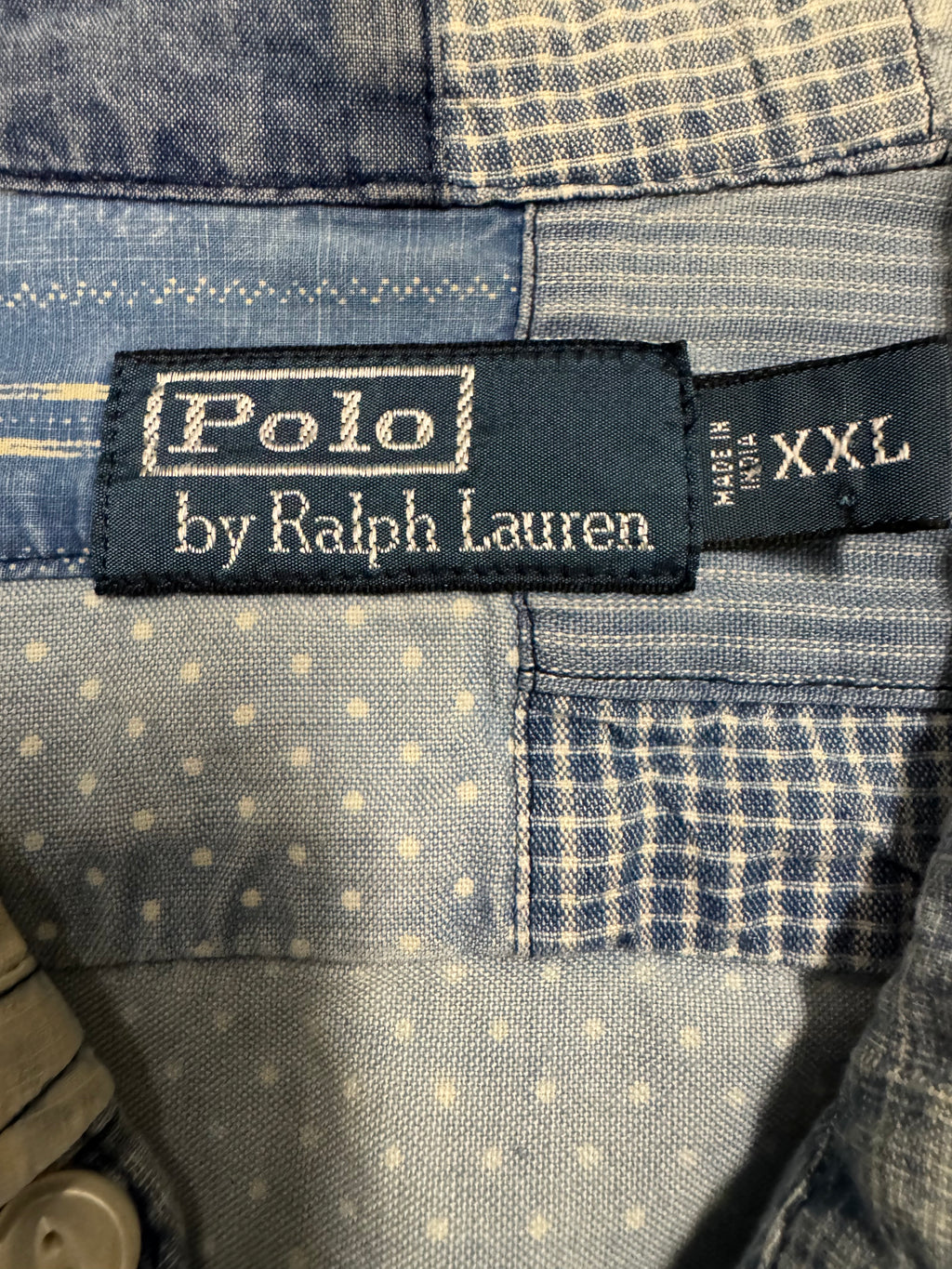 Vintage OG Patchwork Button Up Shirt