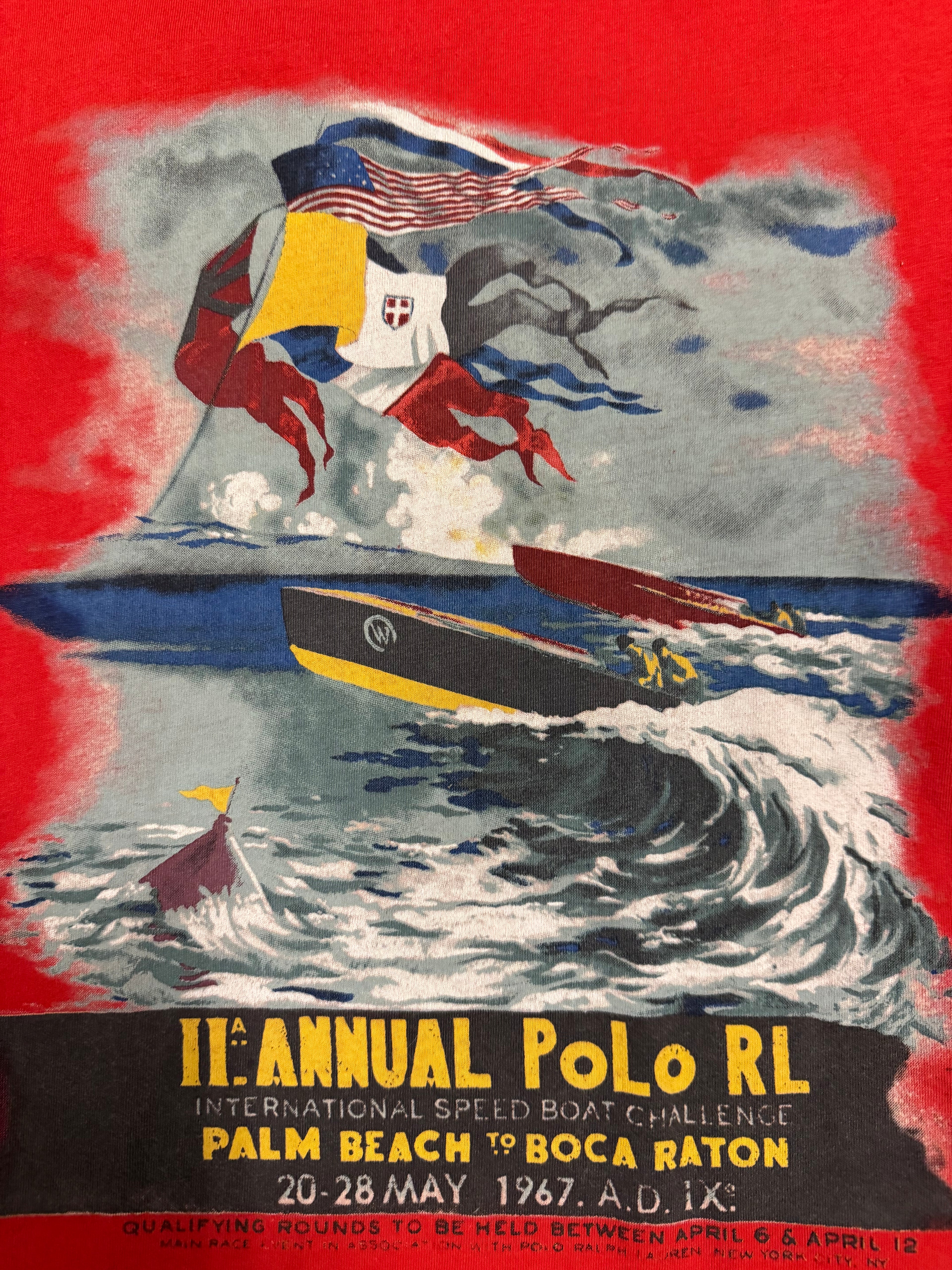Vintage OG Polo Ralph Lauren Sailing Tee