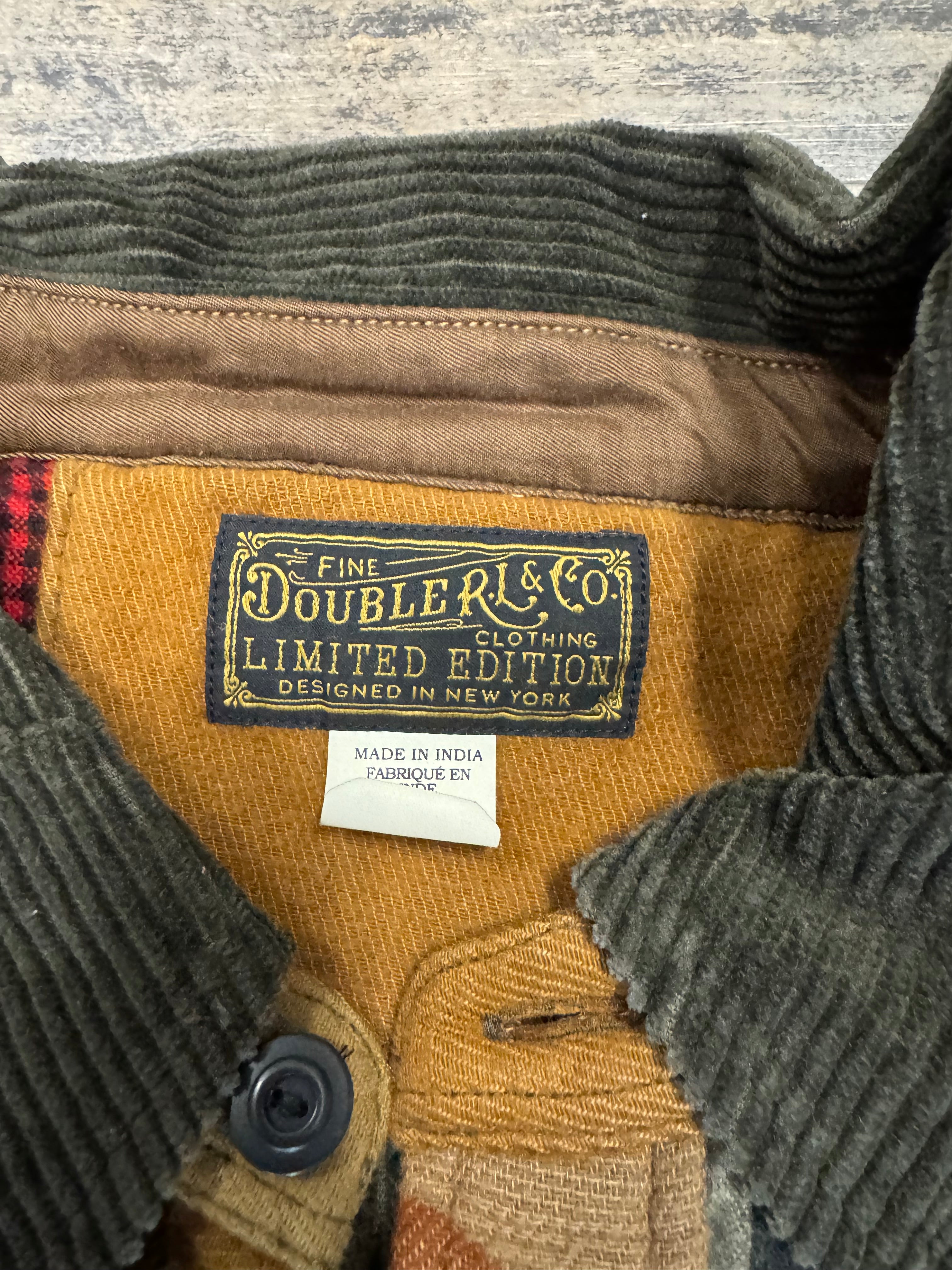 NWT RRL Ralph Lauren Limited Edition Patchwork Overshirt