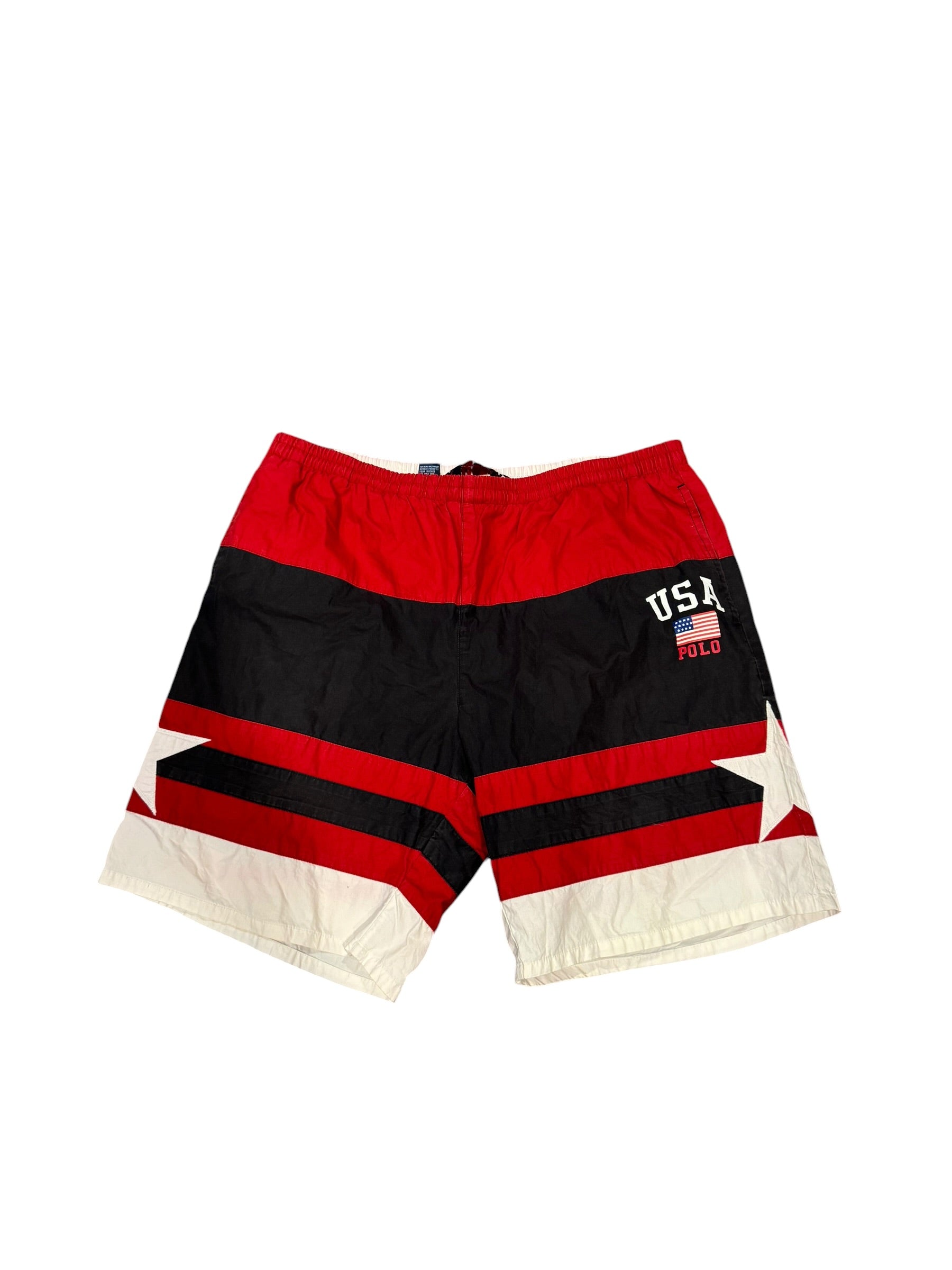 Vintage OG Polo Sport USA Trunks