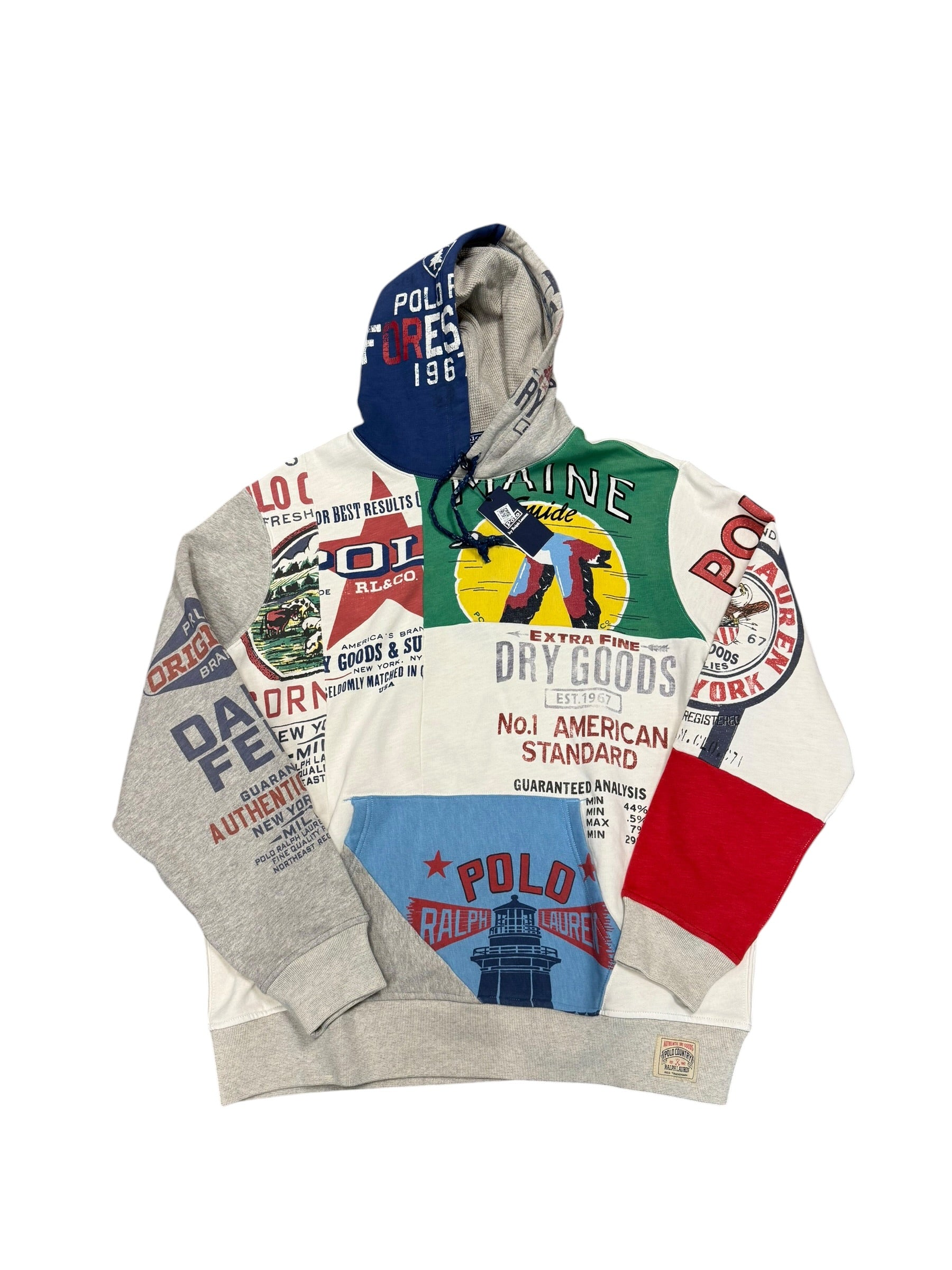 NWT Polo Ralph Lauren Dry Goods Hoodie
