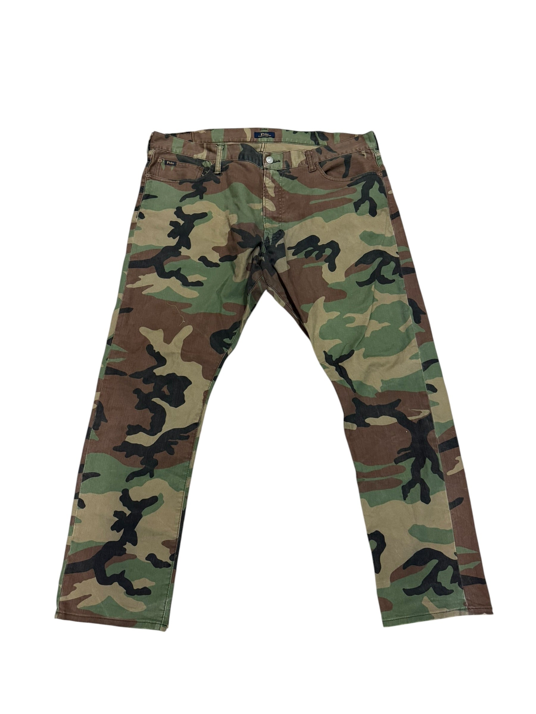 Vintage Polo Ralph Lauren Camo Denim Jeans