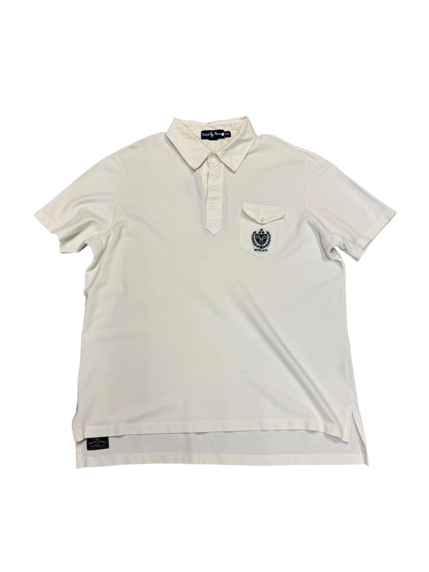 OG Blue Label Vintage Polo Ralph Lauren Tennis Shirt