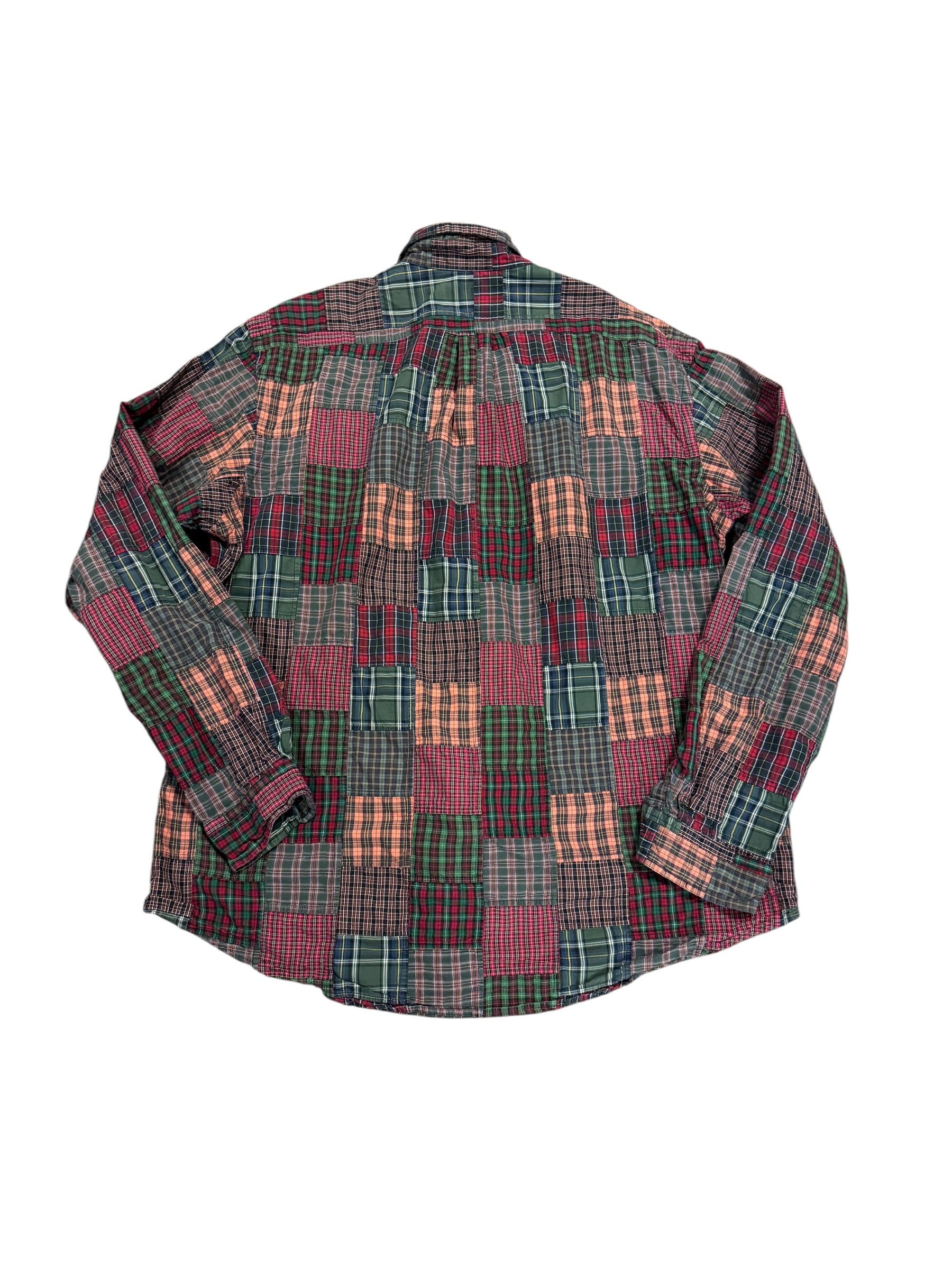 Vintage OG Polo Ralph Lauren Patchwork Button Up