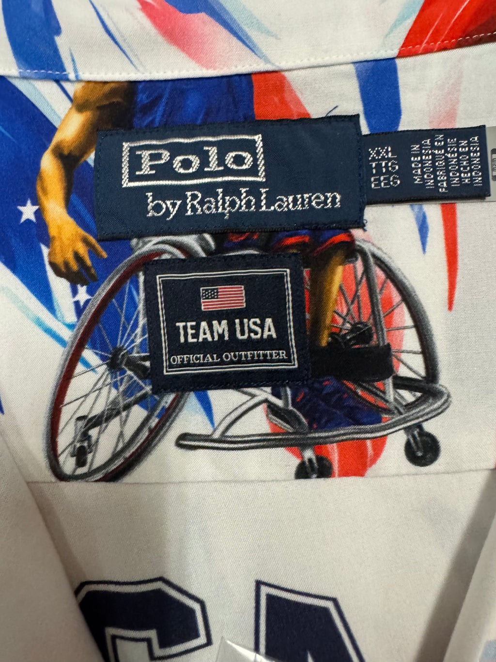 NWT 2024 Olympic Stadium Camp Shirt