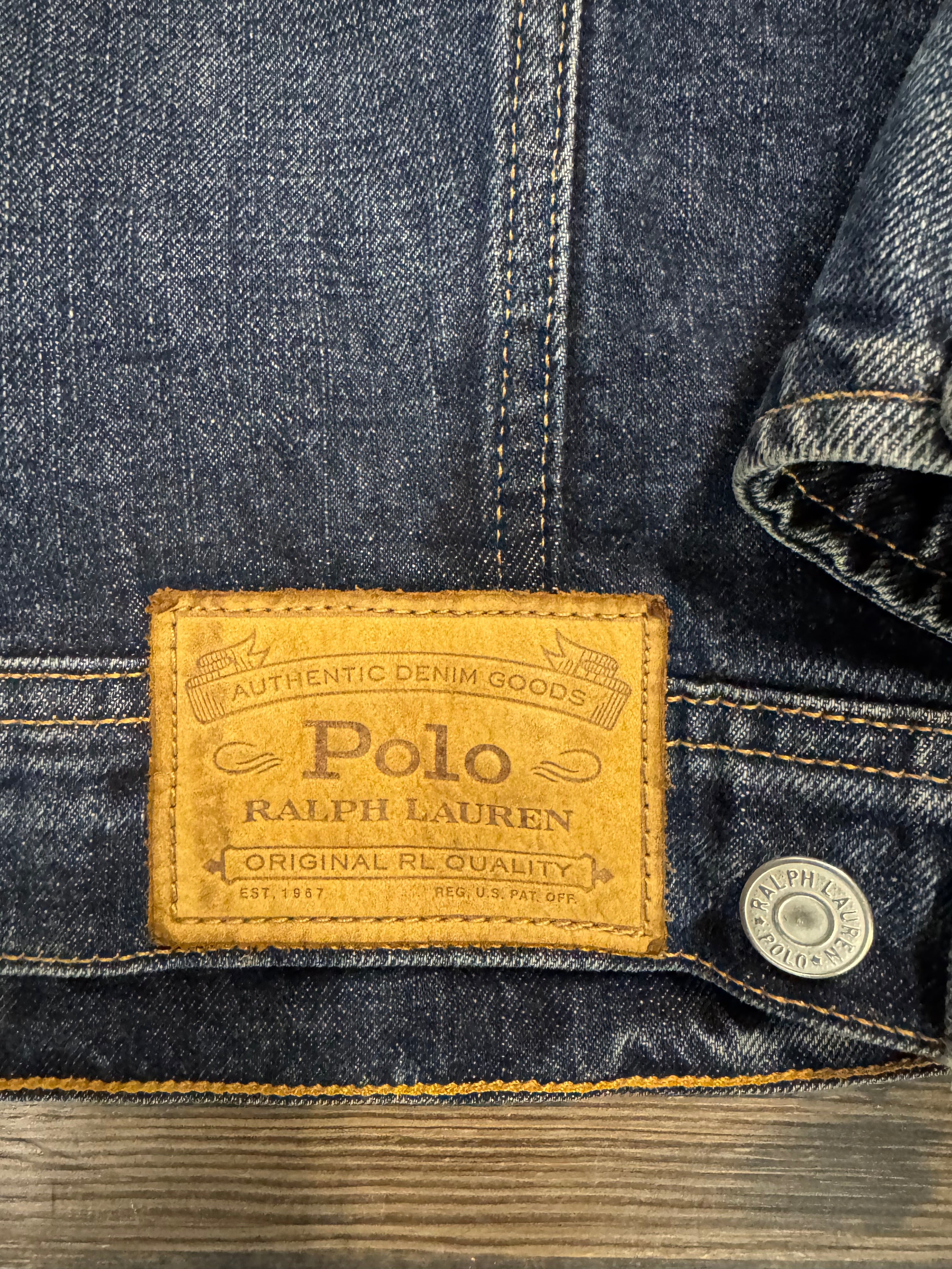 Polo Ralph Lauren Hi Tech Denim Hybrid Trucker Jacket