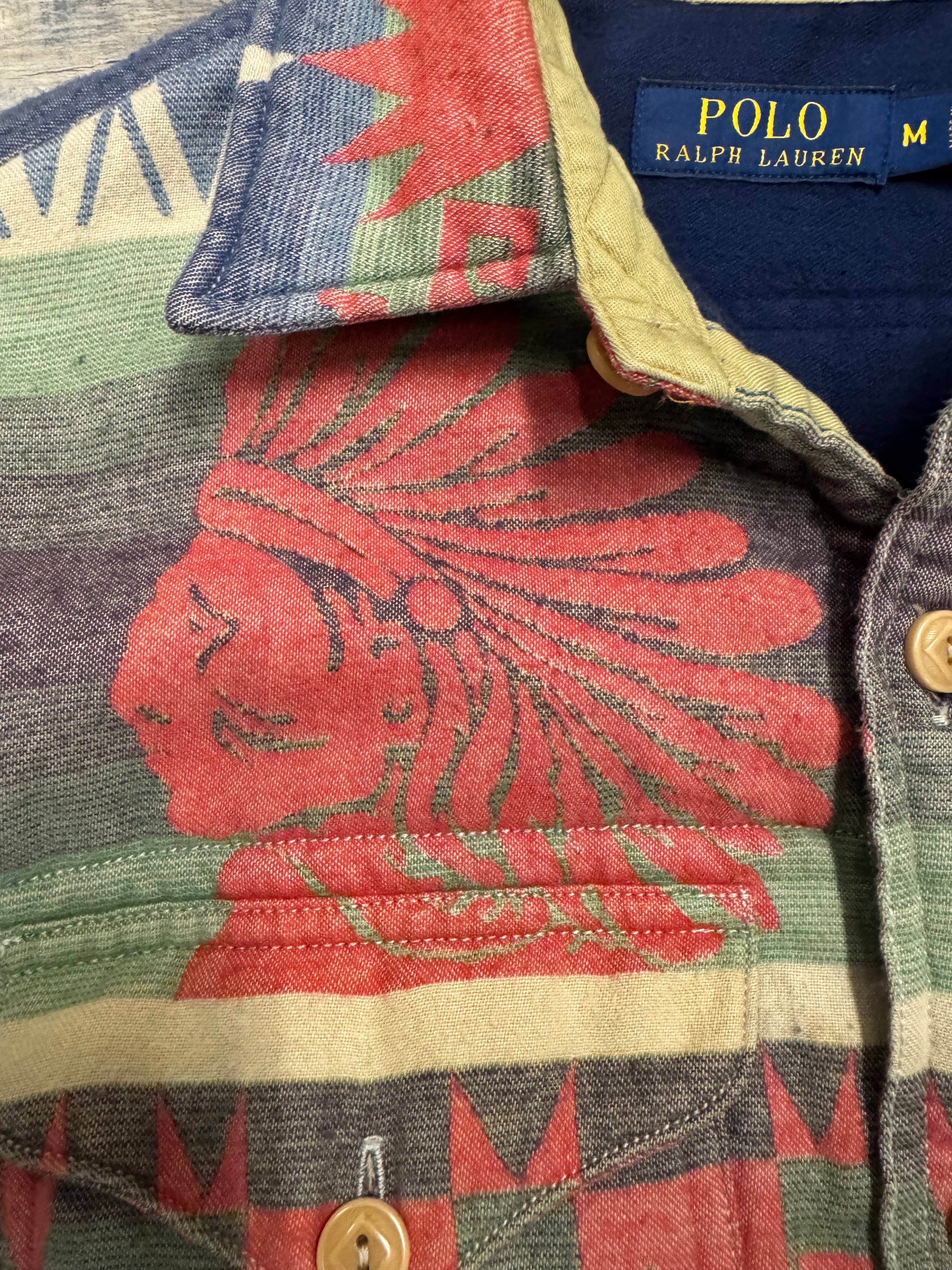OG Vintage Polo Ralph Lauren Quilted Native Workshirt
