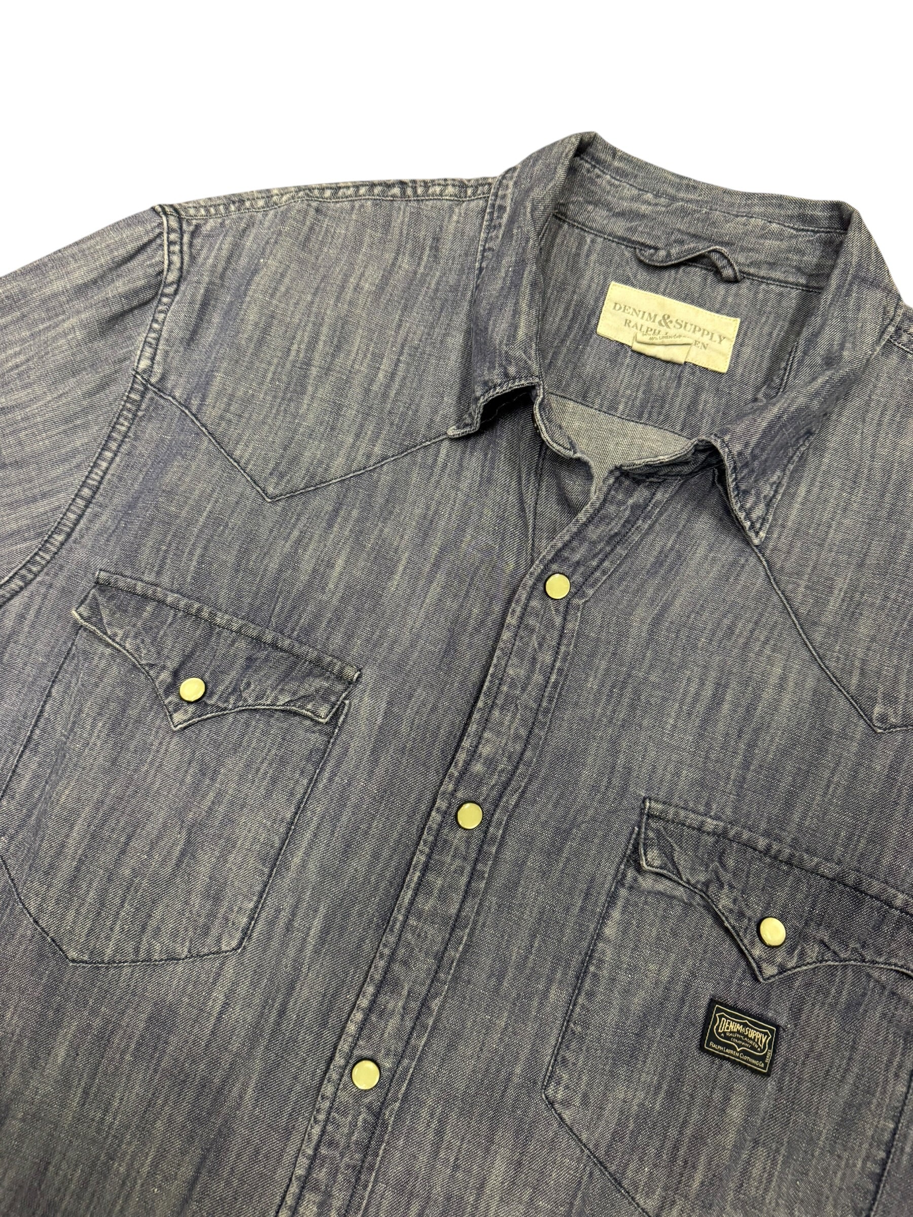 NWT Ralph Lauren Denim and Supply Western Chambray Shirt