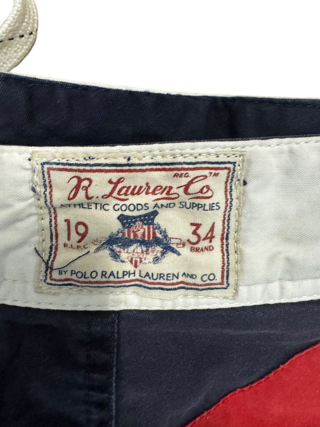 Vintage OG Blue Label Polo Ralph Lauren Kswiss USA Trunks
