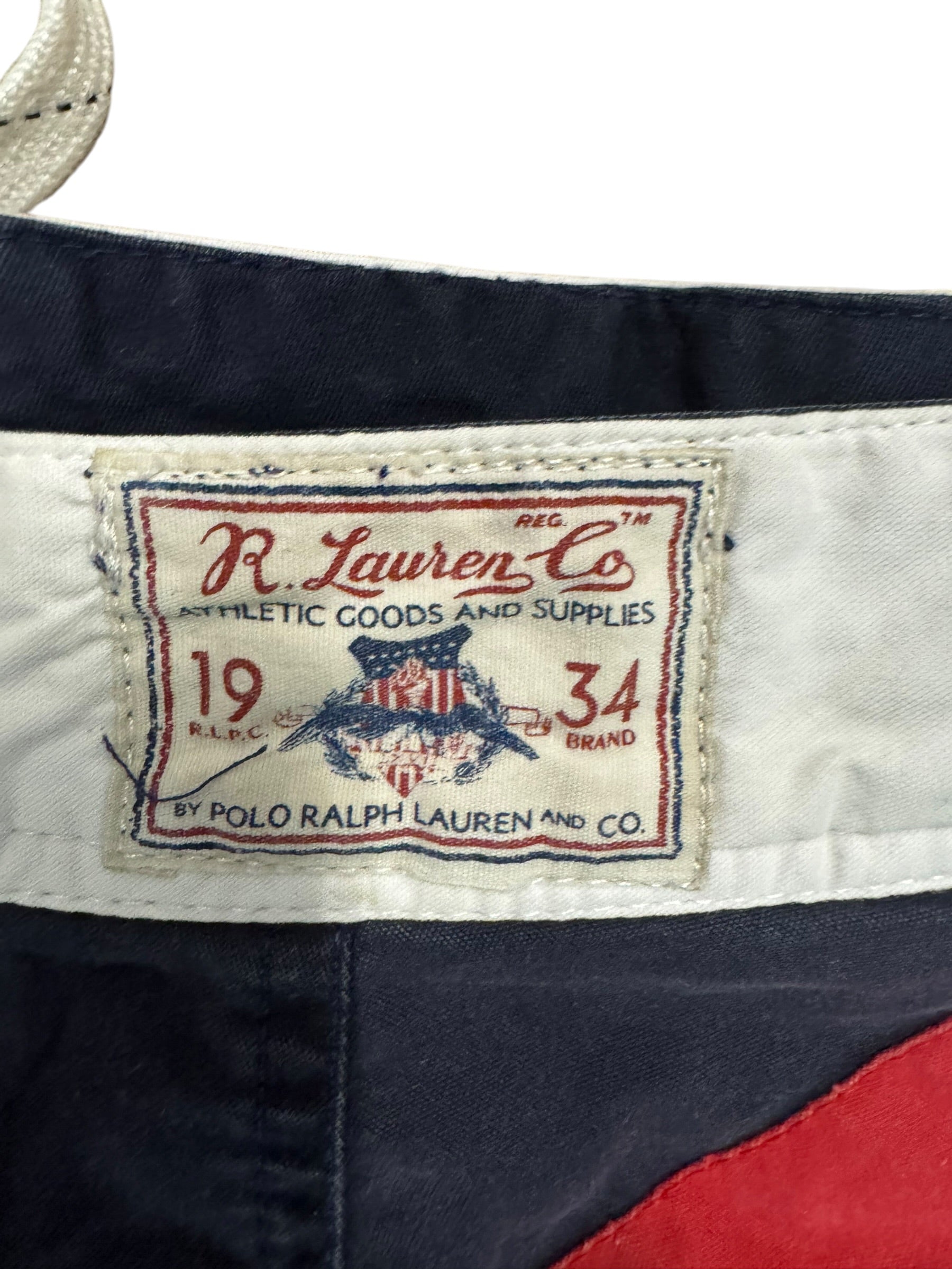 Vintage OG Blue Label Polo Ralph Lauren Kswiss USA Trunks