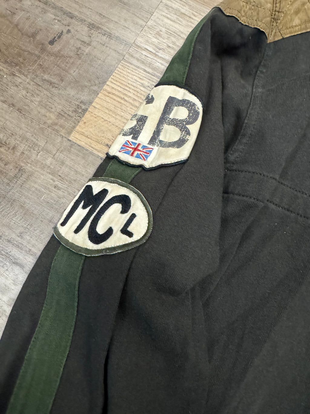 Vintage Blue Label Moto Rugby