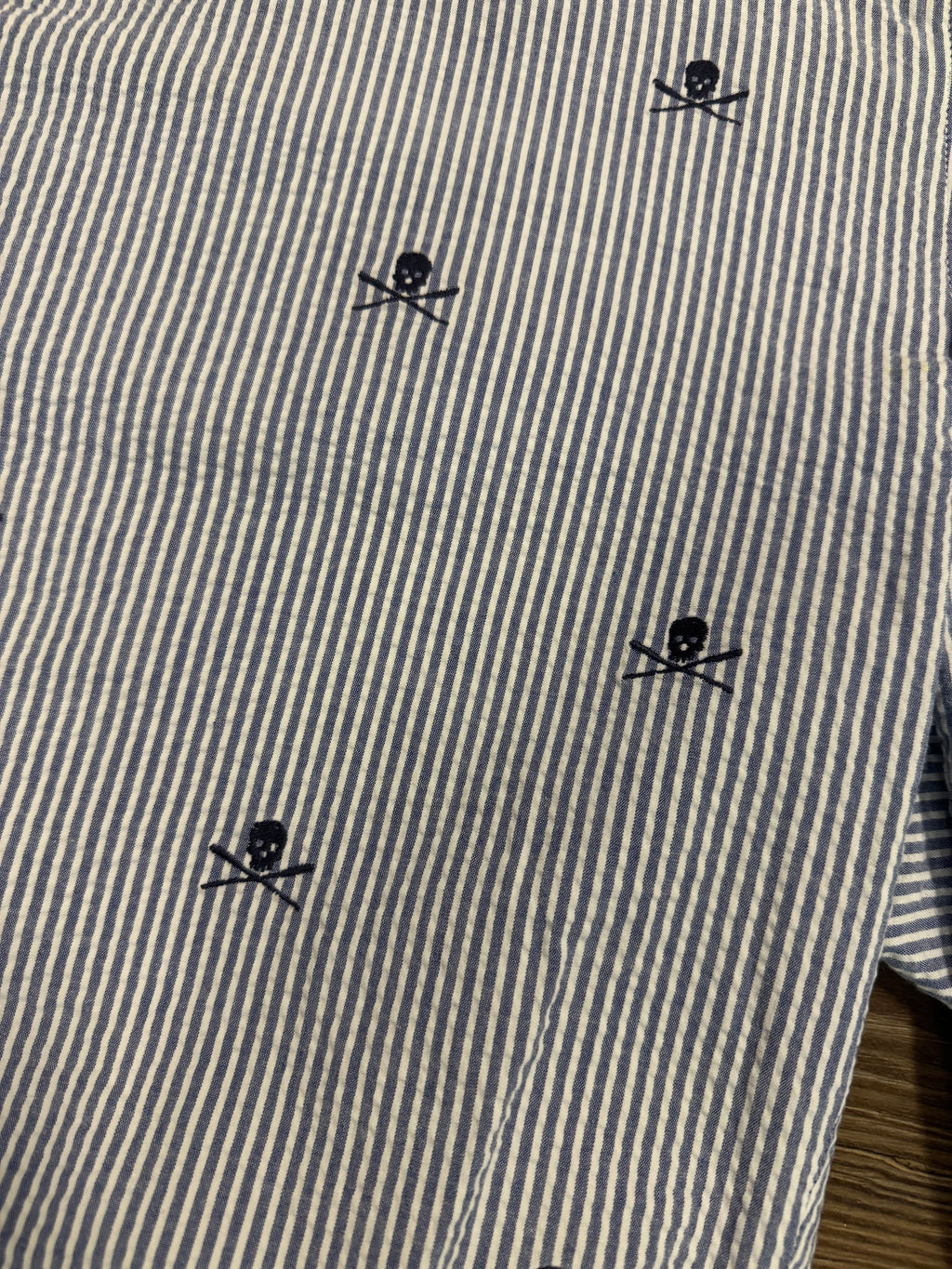 Polo Ralph Lauren Skull and Bones Embroidered Shorts