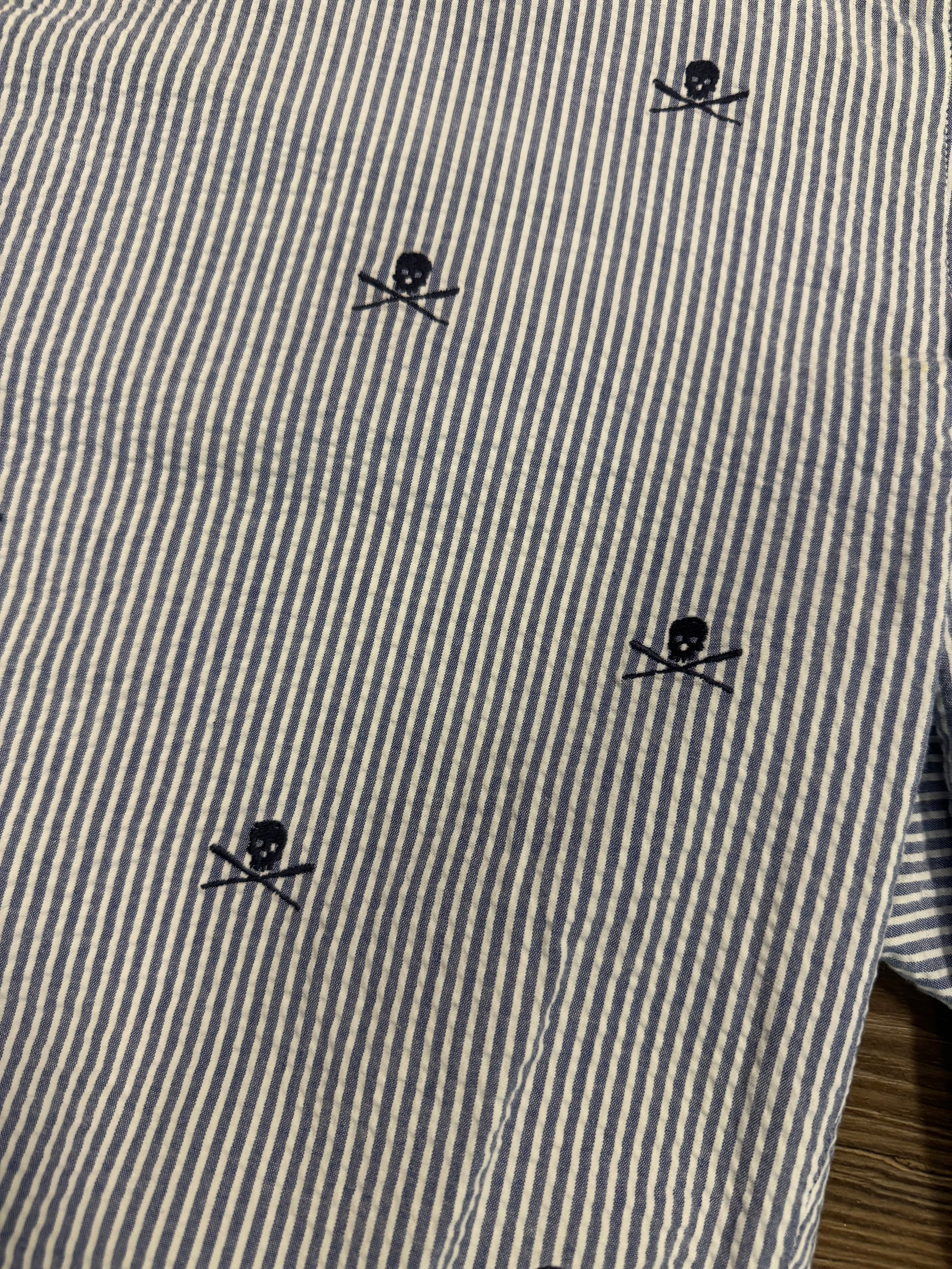 Polo Ralph Lauren Skull and Bones Embroidered Shorts