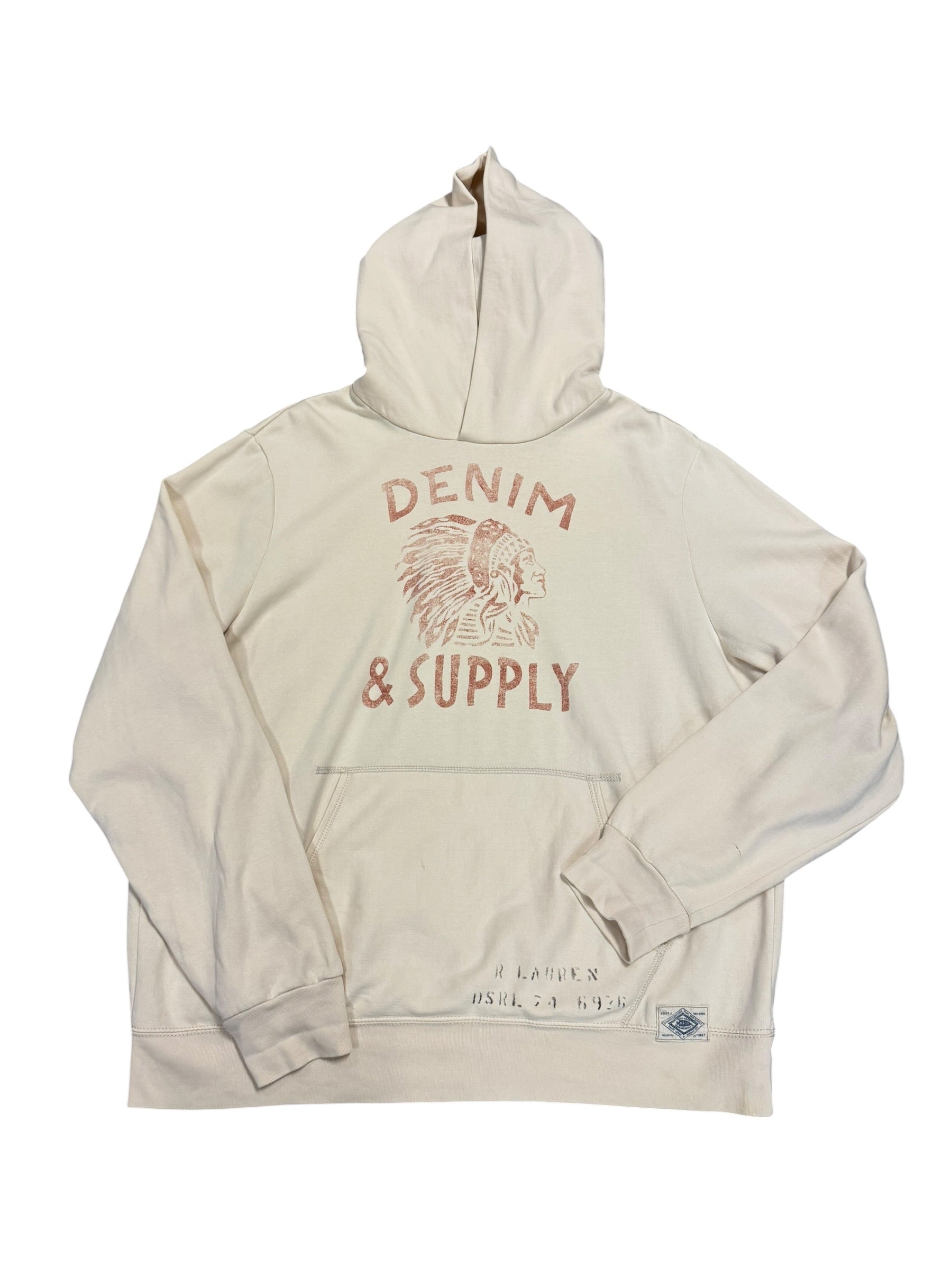 Vintage OG Ralph Lauren Denim and Supply Native Hoodie