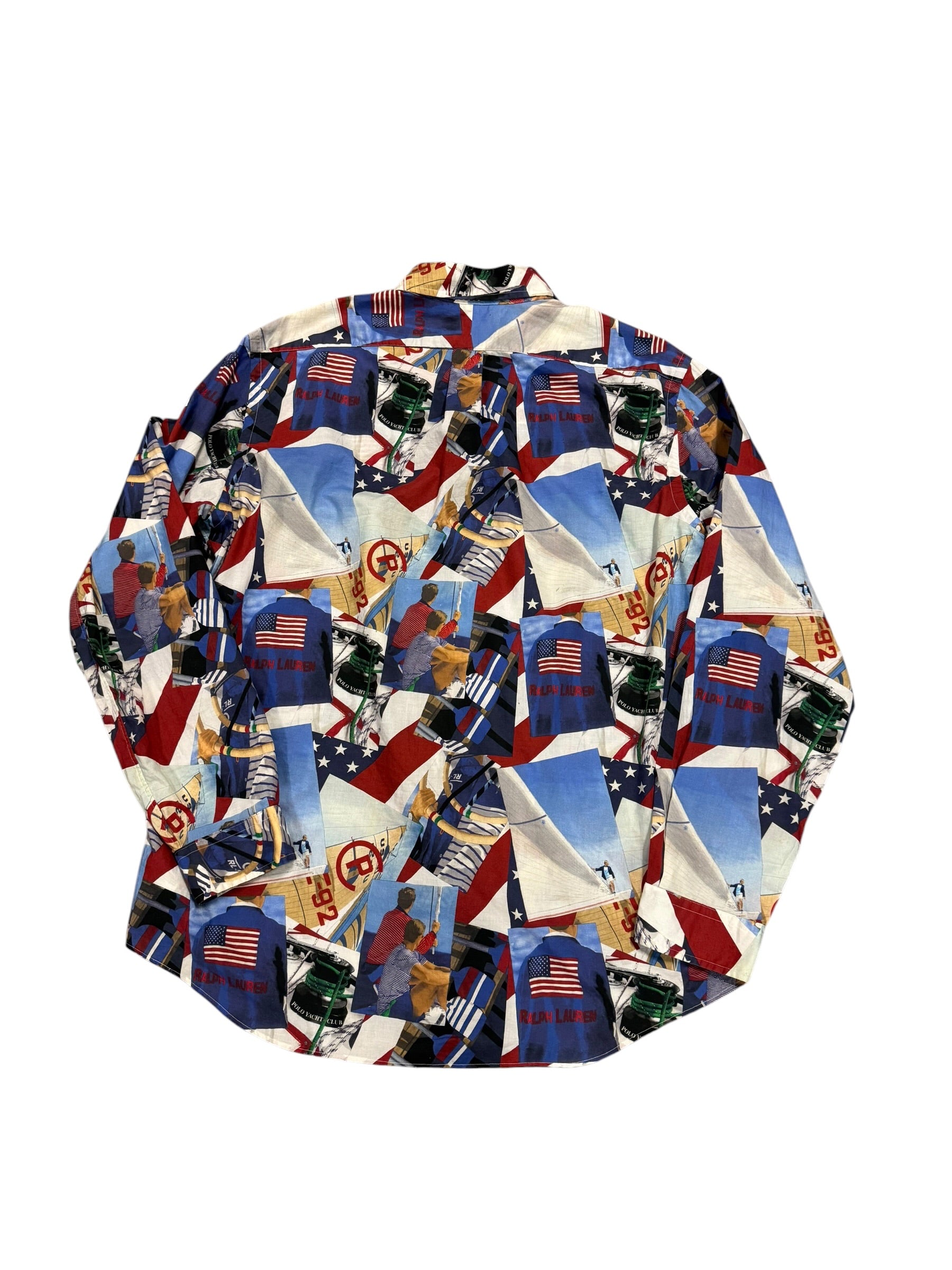 Polo Ralph Lauren CP92 Graphic Sailing Button Up