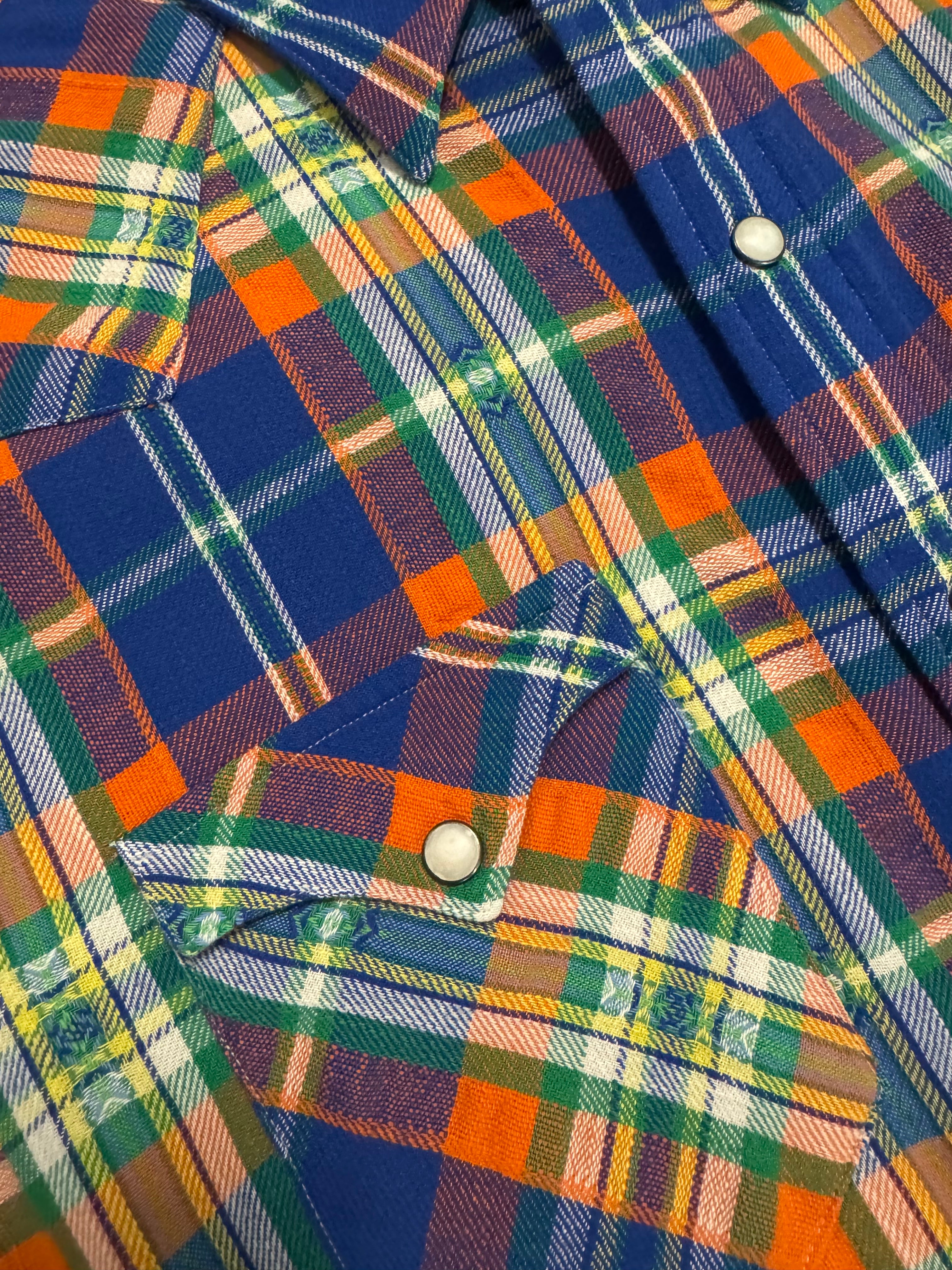 Vintage OG Native Inspired Plaid Workshirt