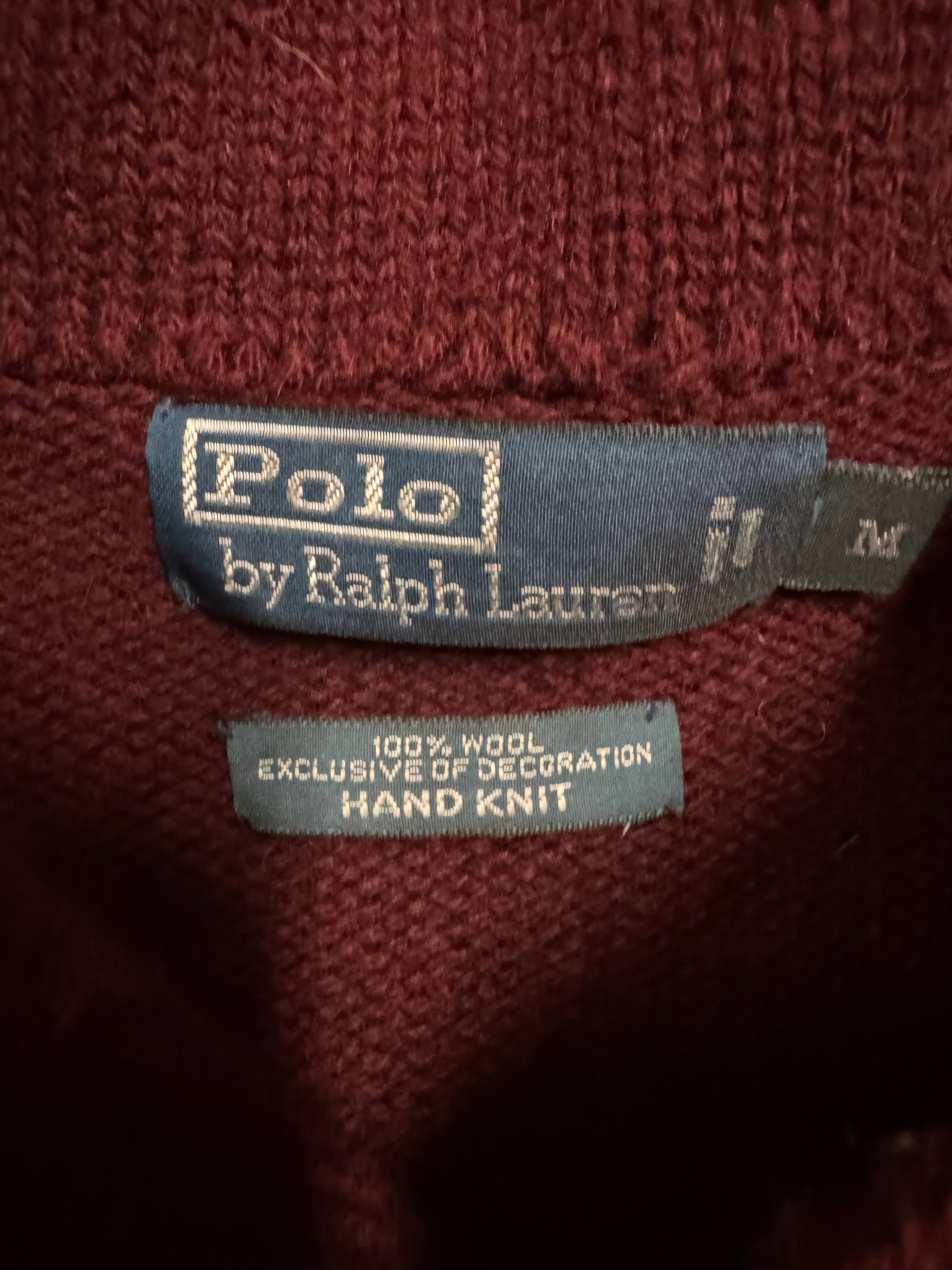 OG Vintage Polo Ralph Lauren Sportsman Graphic Knit Sweater