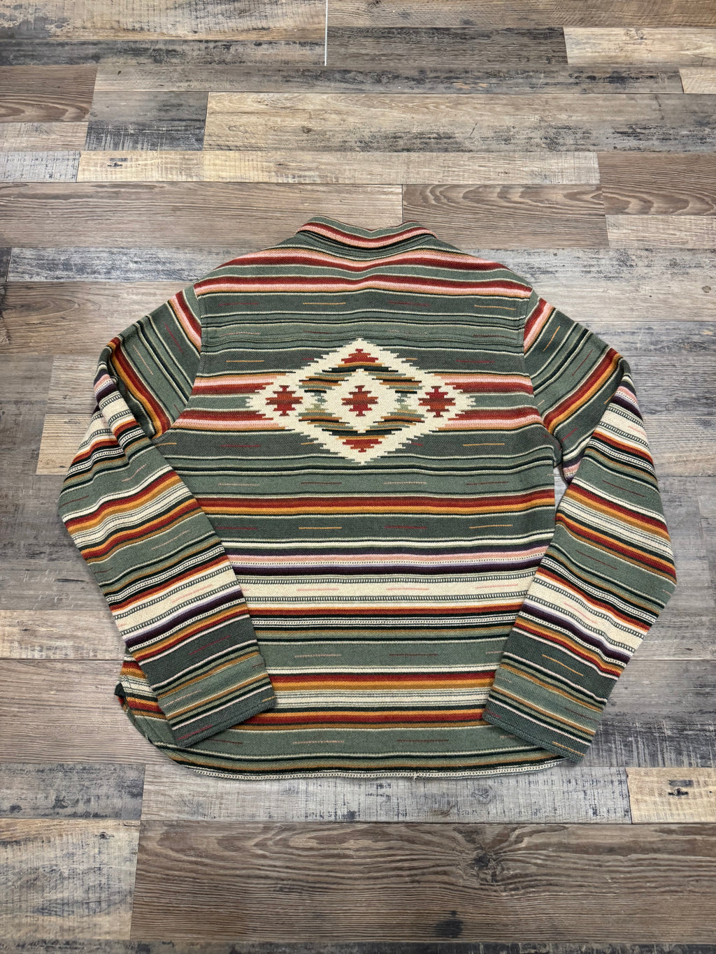 RRL Vintage Native Serape Overshirt