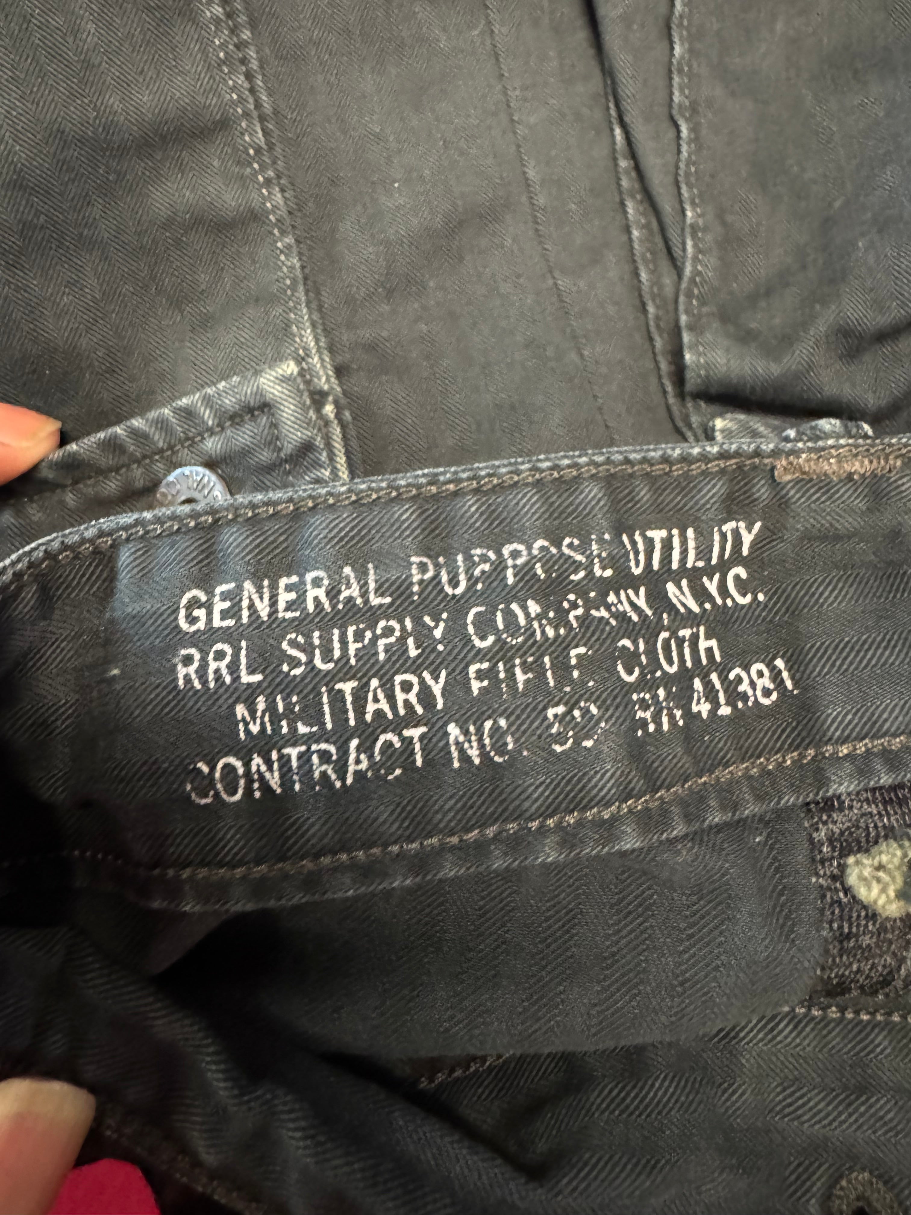 RRL Ralph Lauren Heavy Duty Cargo Pants
