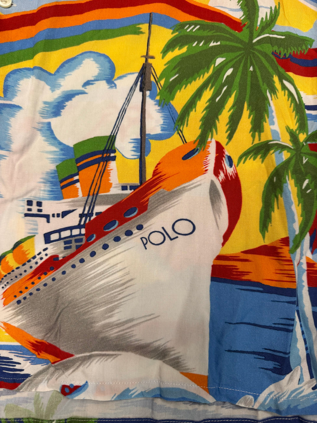 NWT Polo Ralph Lauren Vacation Sailing Button Down